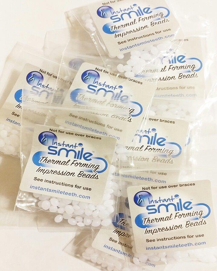 12 Packages Instant Smile Billy Bob Replacement Thermal Adhesive Fitting Beads