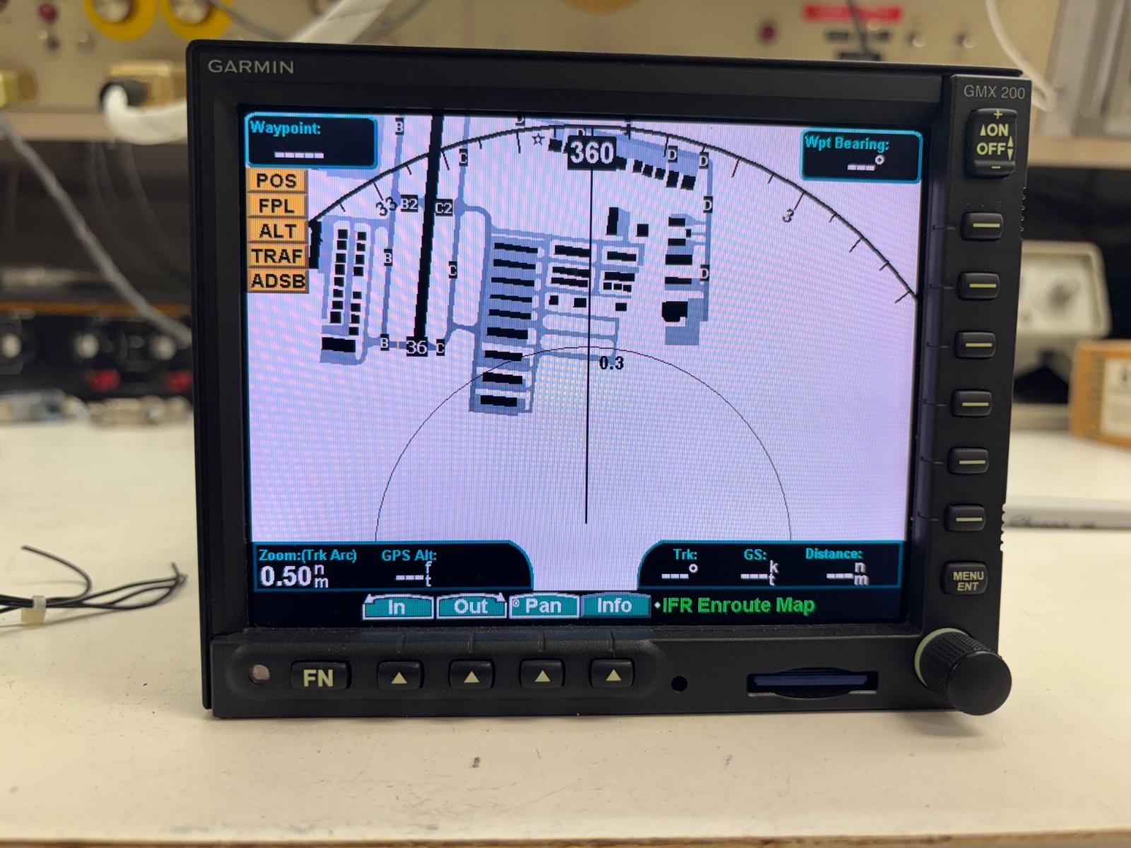 GARMIN GMX 200 MFD Multi-Function Display PN 011-01271-00 w/ 8130 + Tray + Data