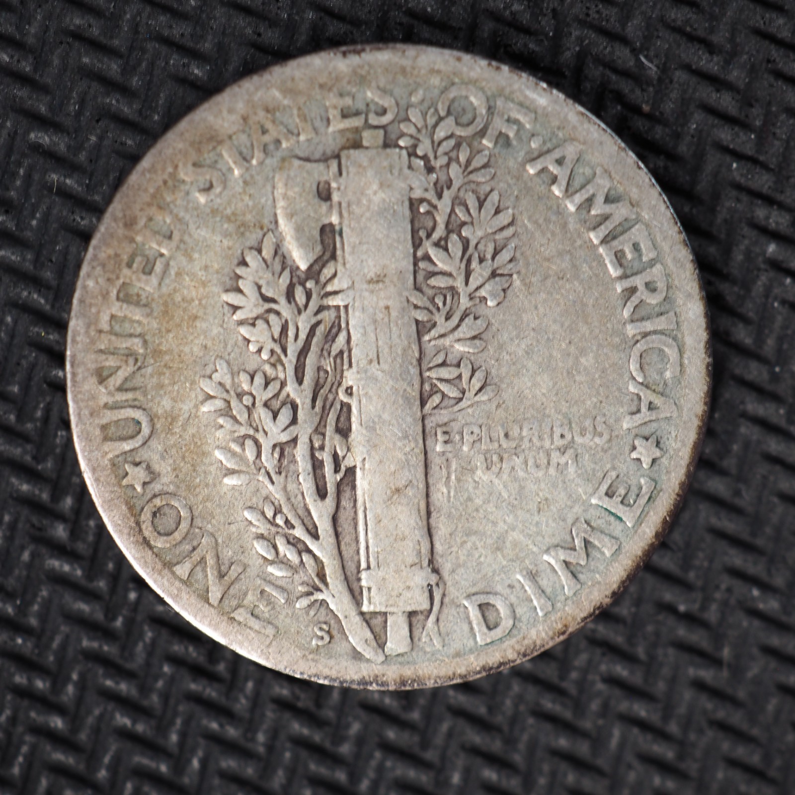 1925 *S* MERCURY HEAD SILVER DIME **FREE SHIPPING**C2994
