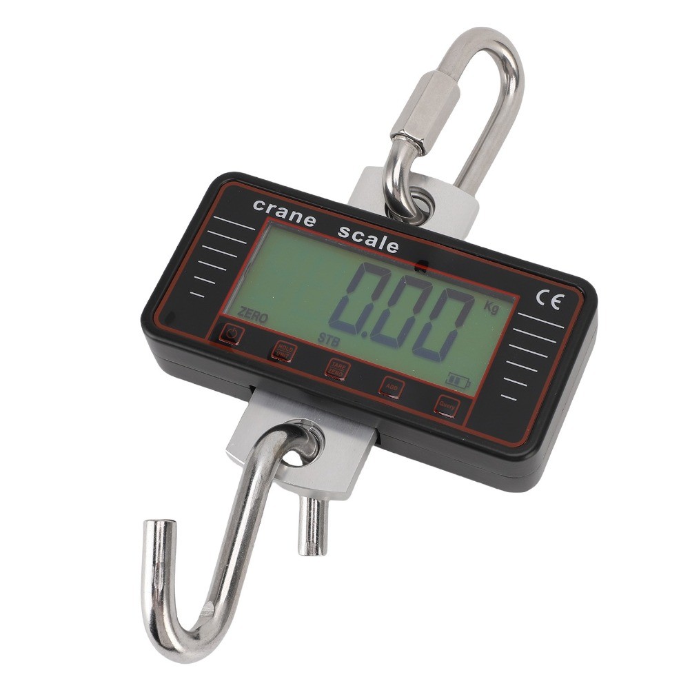 Digital Hanging Scale 500KG/1100LB Heavy Duty Industrial Hanging Weight Measure