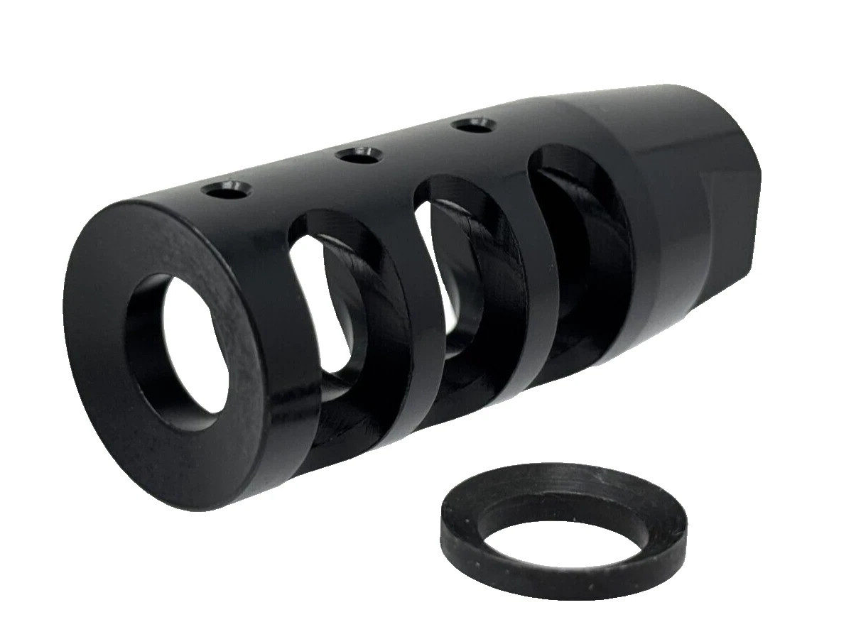 .458 .450 .454 Compensator Muzzle Brake 5/8x24 TP USA Made Nitride + FREE Washer