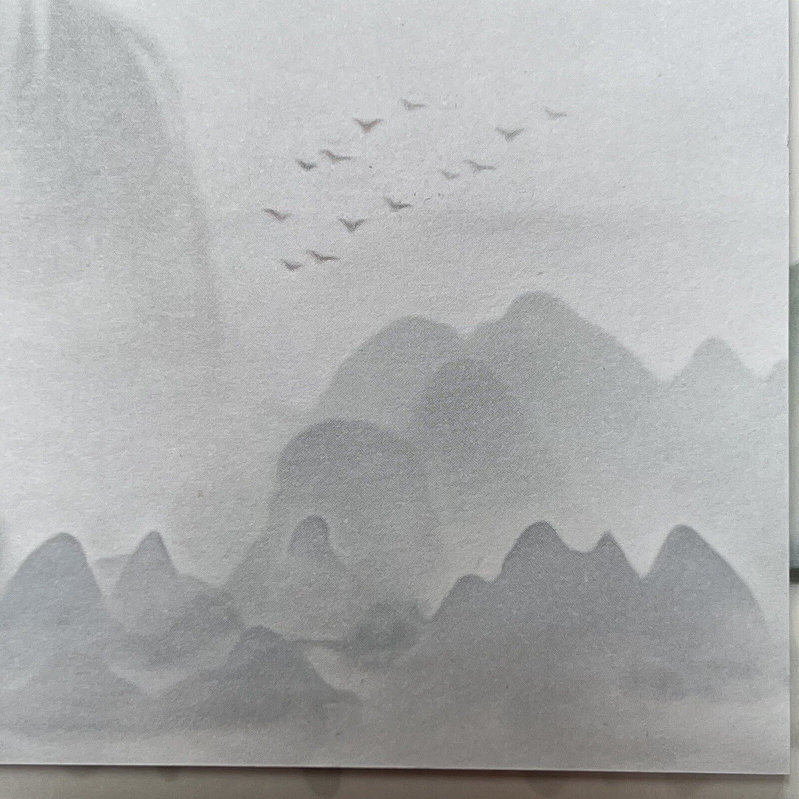 2 Misty Mountain Sticky Note Pads Planners Calendars School
