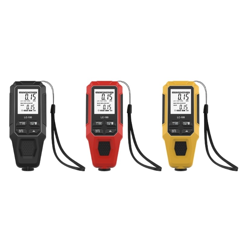 Professional Digital Thickness Gauge Meter with Large Display Auto Off Backlit