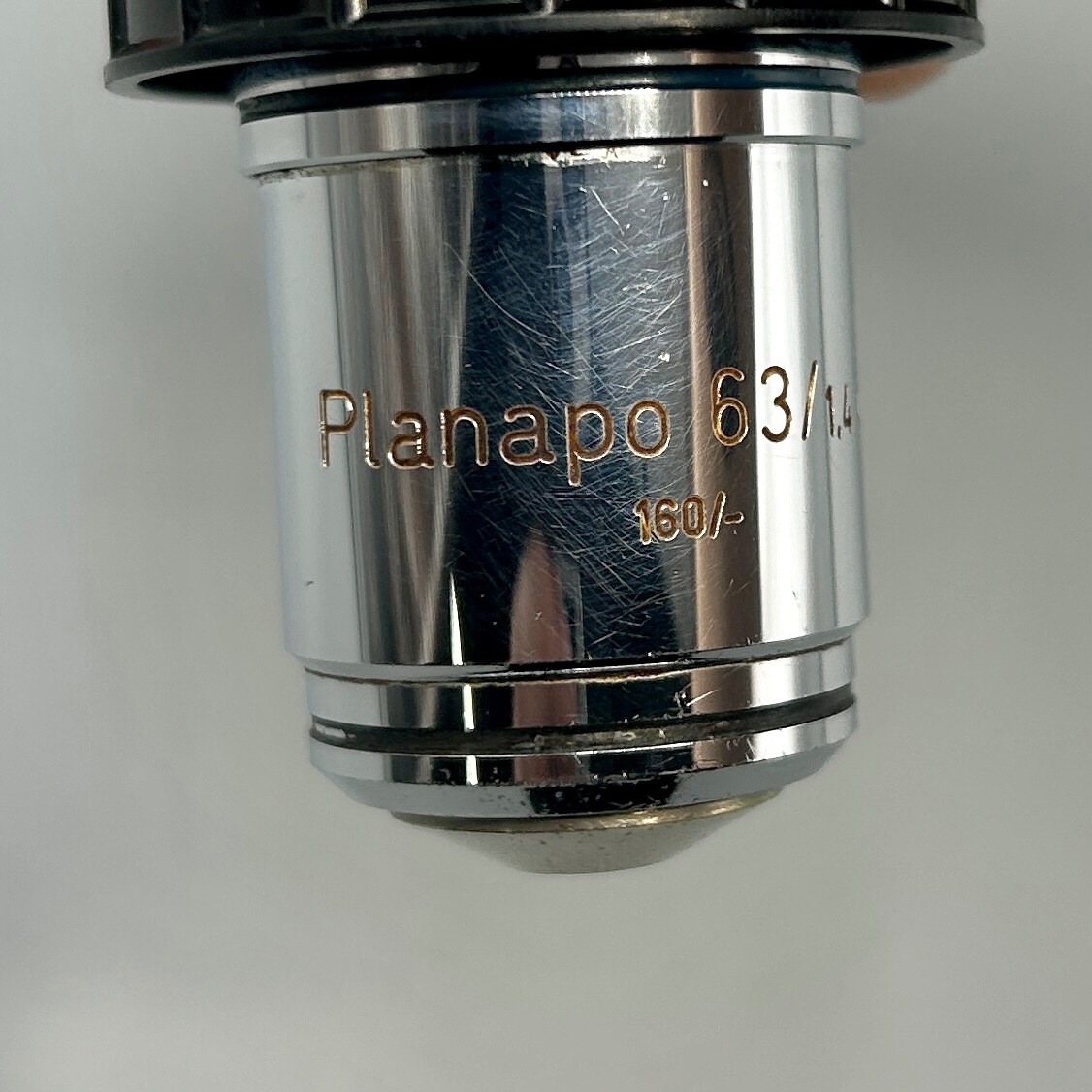 Carl Zeiss PlanAPO 63/1.4 Oel 160/- Microscope Objective German w/ Case