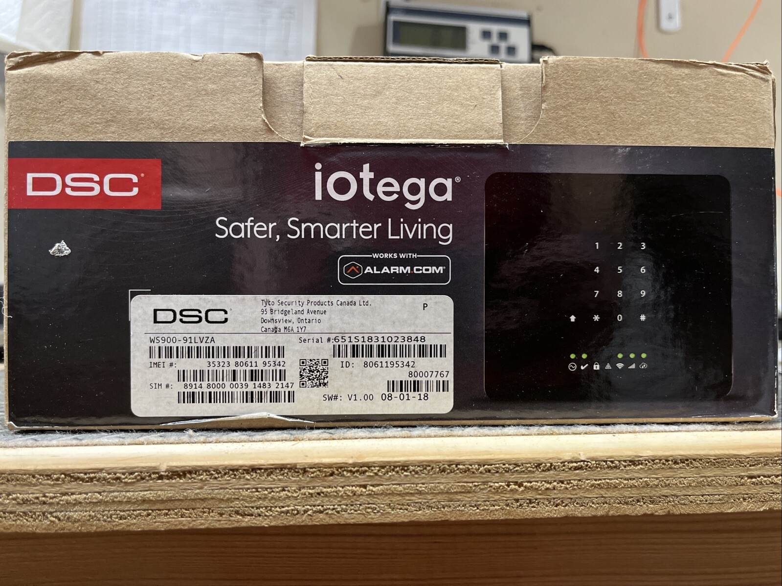 DSC Iotega WS900-91LVZA Security Alarm Kit