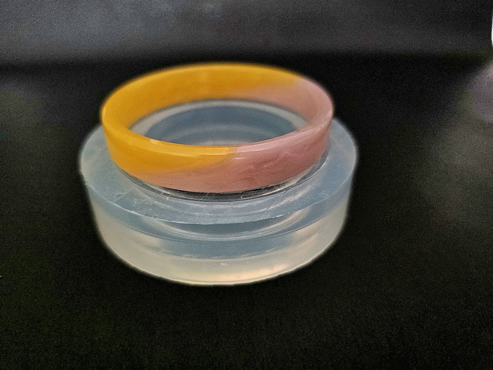 ROUND BRACELET CLEAR SILICONE MOLD, SMOOTH SHINY BRACELET