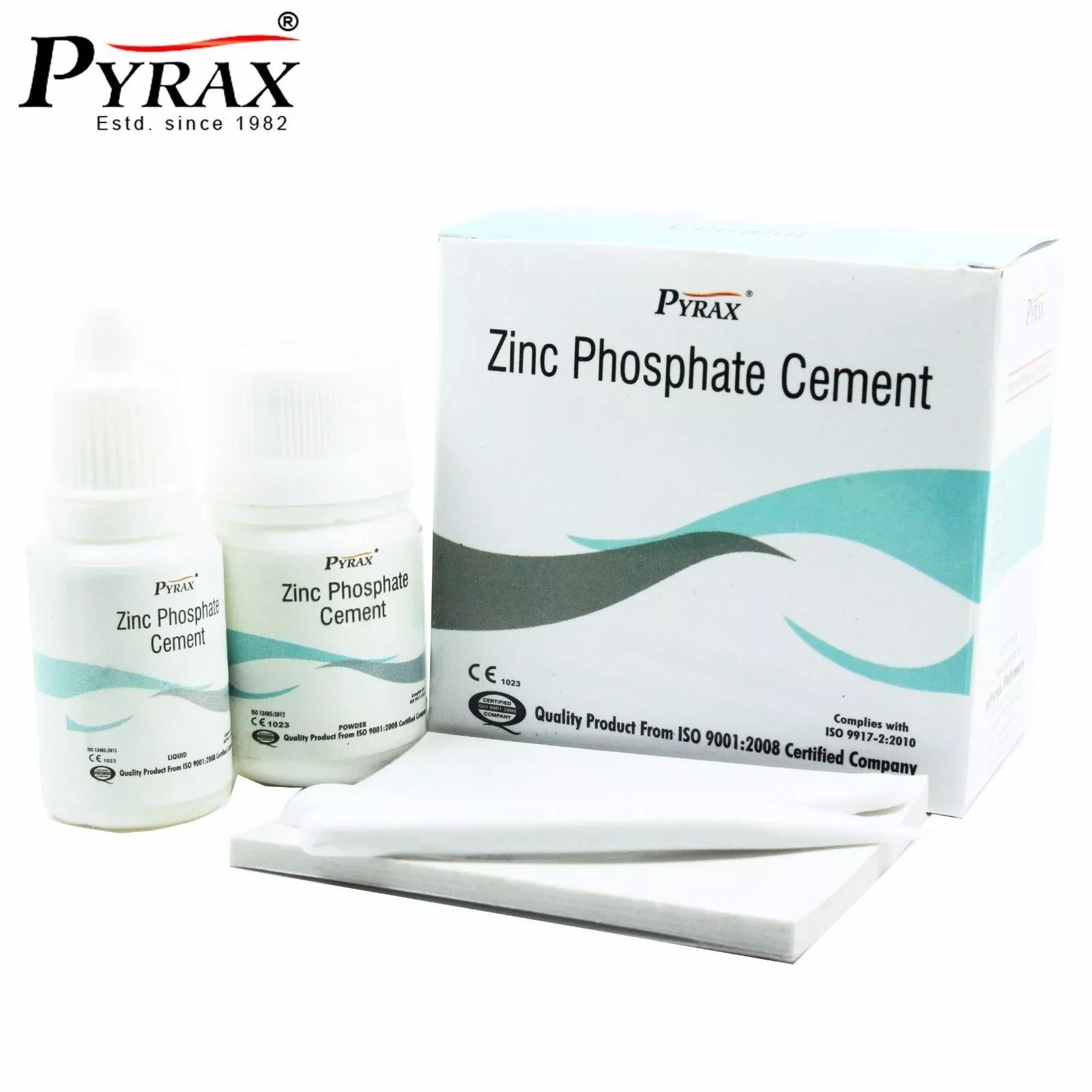 Dental Zinc Phosphate Cement Permanent Tooth Filling Fixation kit BY PYRAX