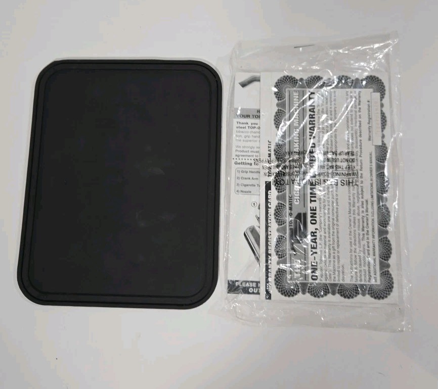 TOP-O-MATIC-T2'CIGARETTE ROLLING MACHINE W/BOX