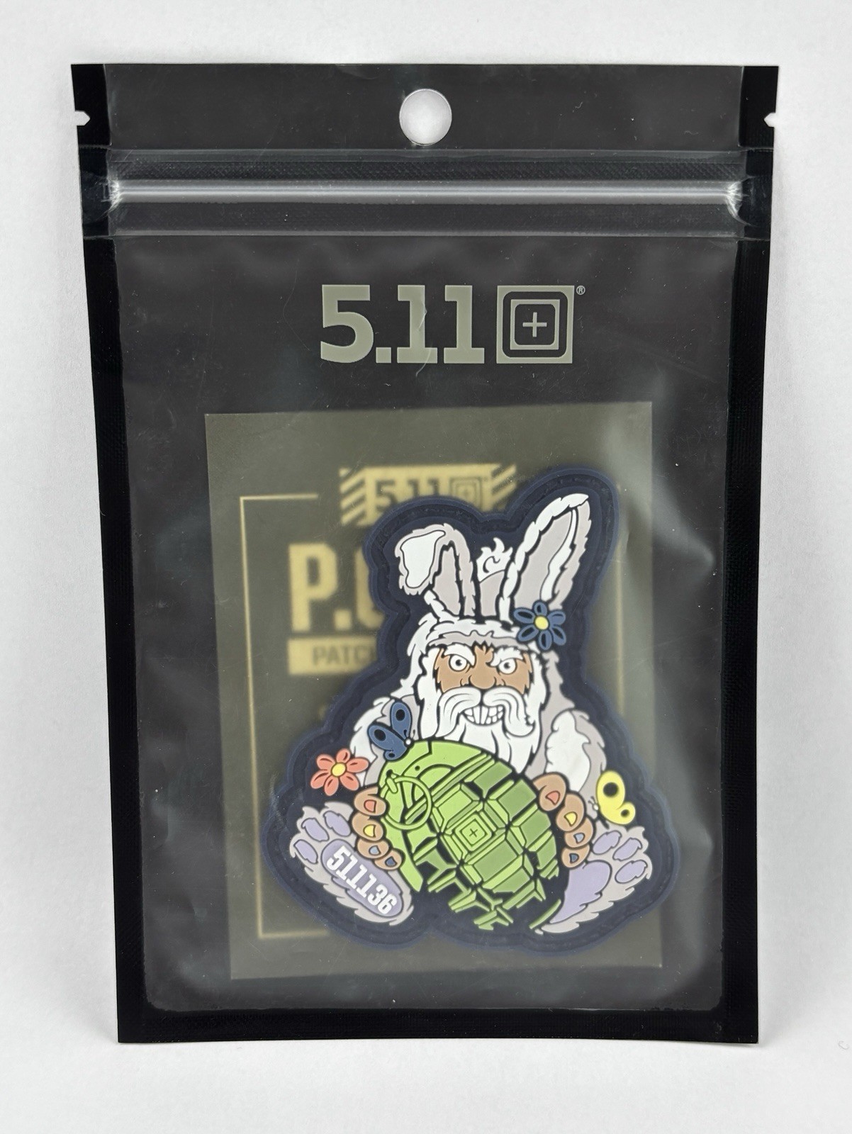 5.11 Tactical POTM April 2025 #136 Easter Egg Blast Gnome PVC Morale Patch NIP