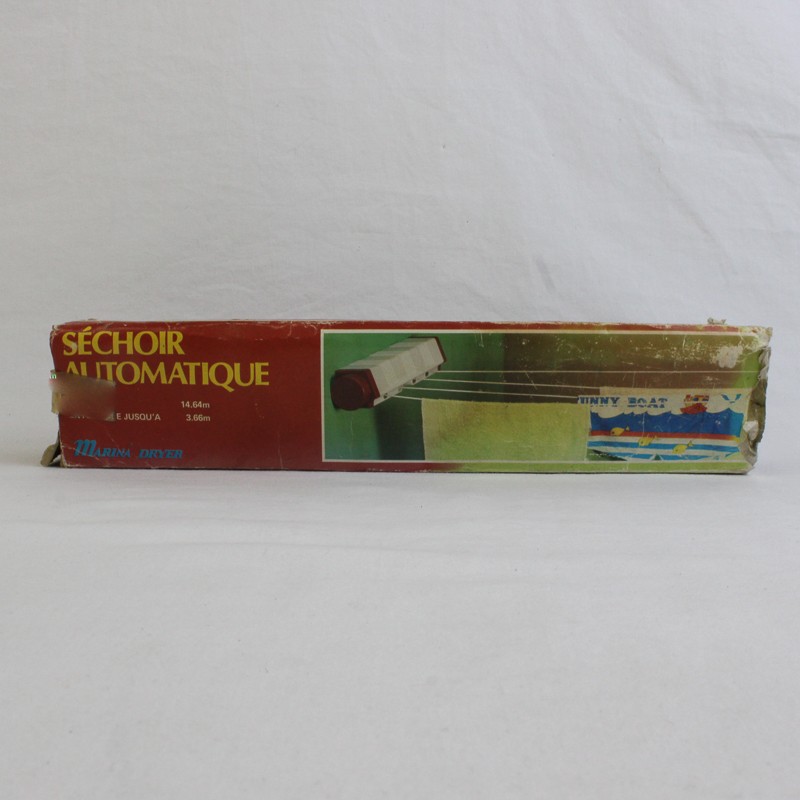 Vintage "The Automatic Washing Line" Wall Hanging Extendable