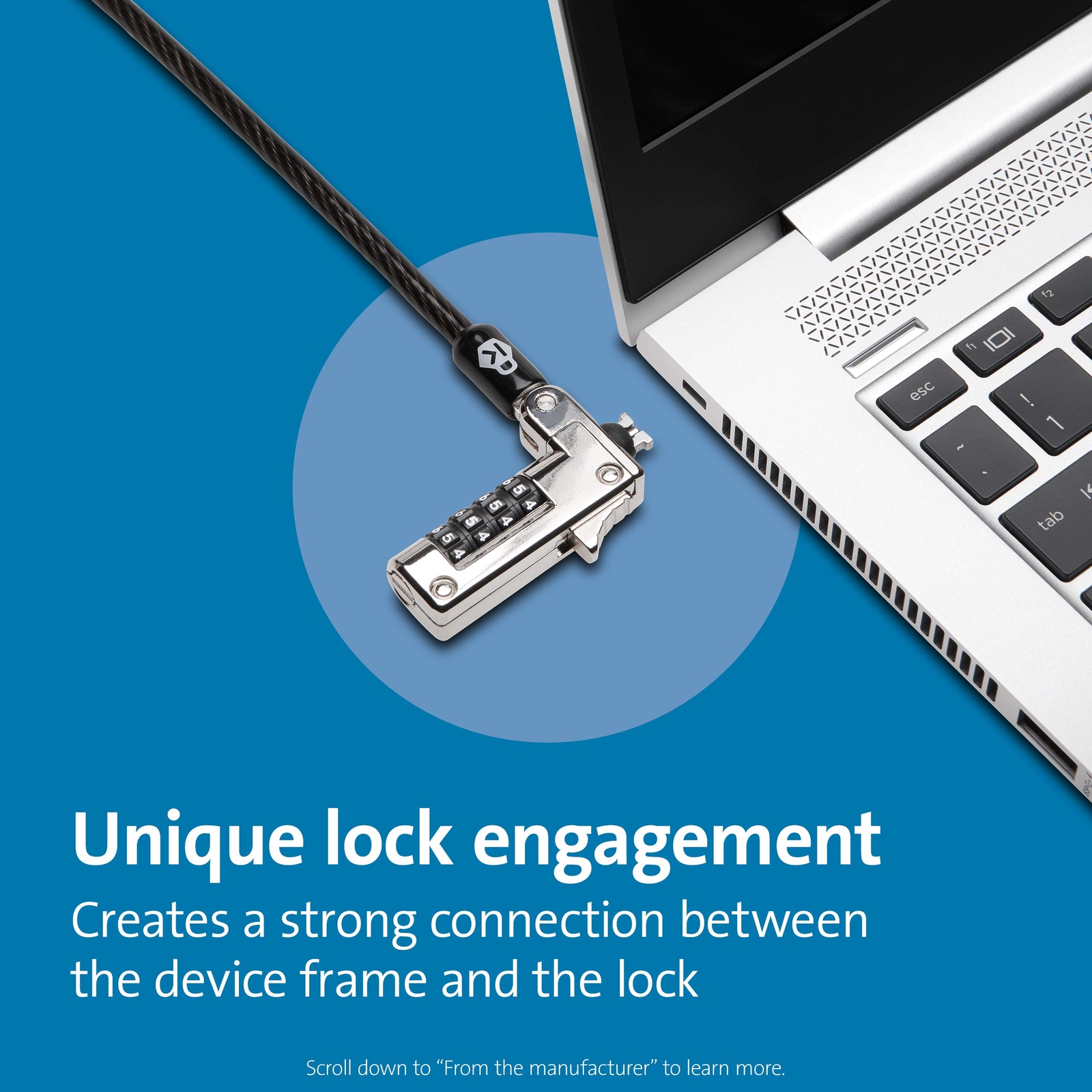 Slim Nano Combo Laptop Lock