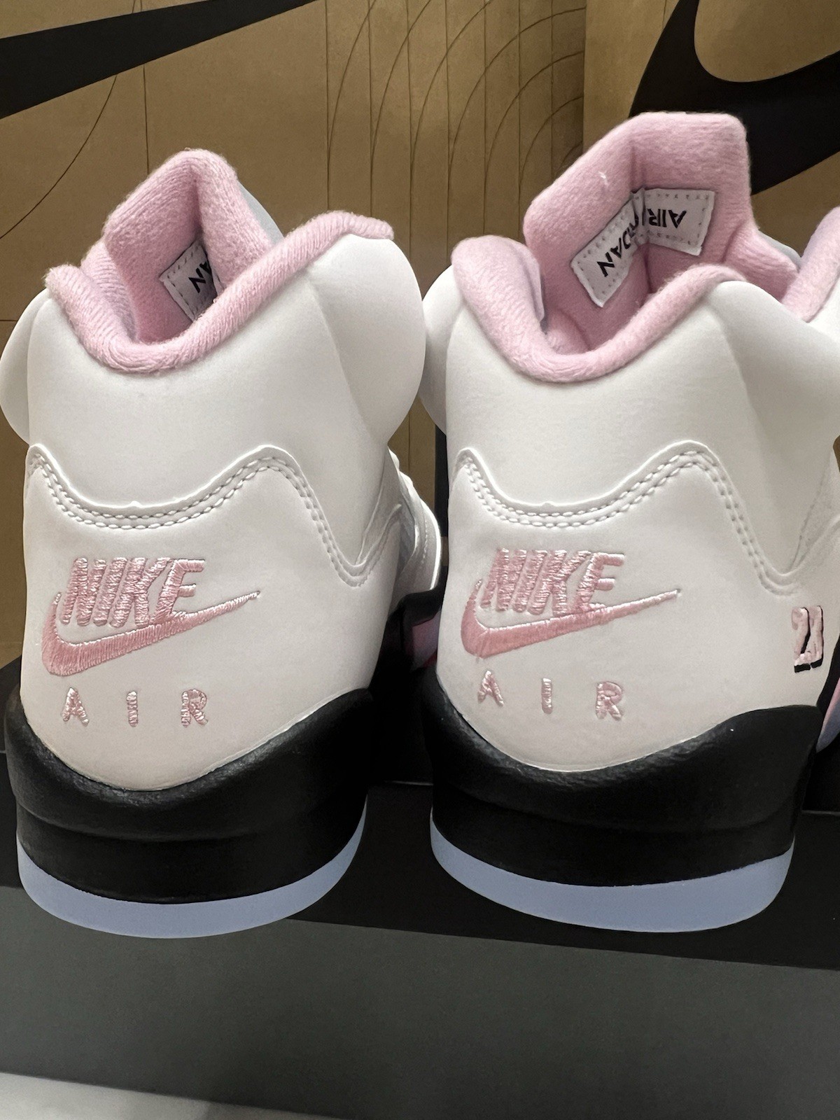 6.5Y / Women's 8 - Nike Air Jordan 5 Retro GS Medium Soft Pink HQ7980-102