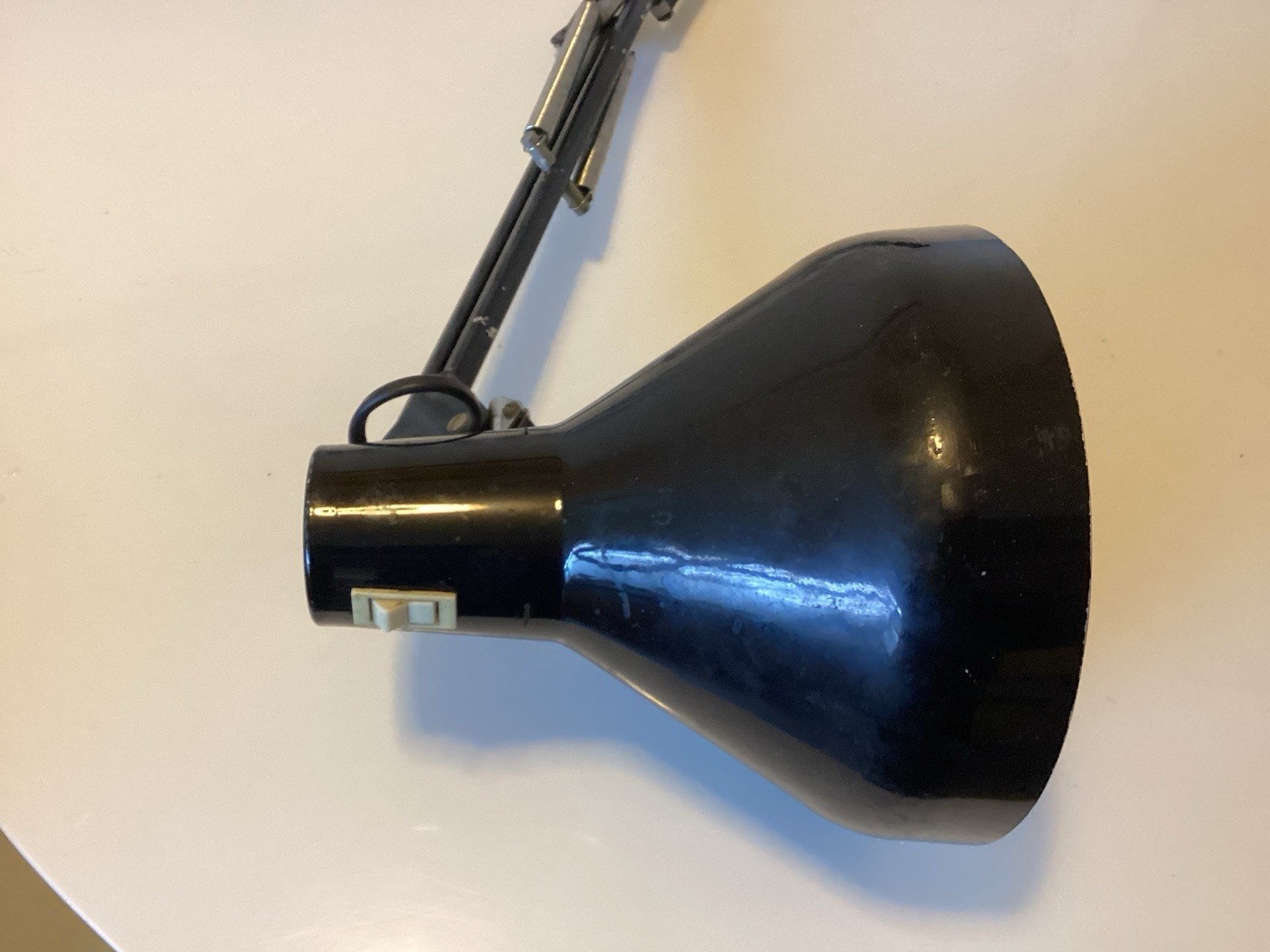 Anglepoise Lamp By Herbert Terry Switch On Shade Fix To Table Or Wall