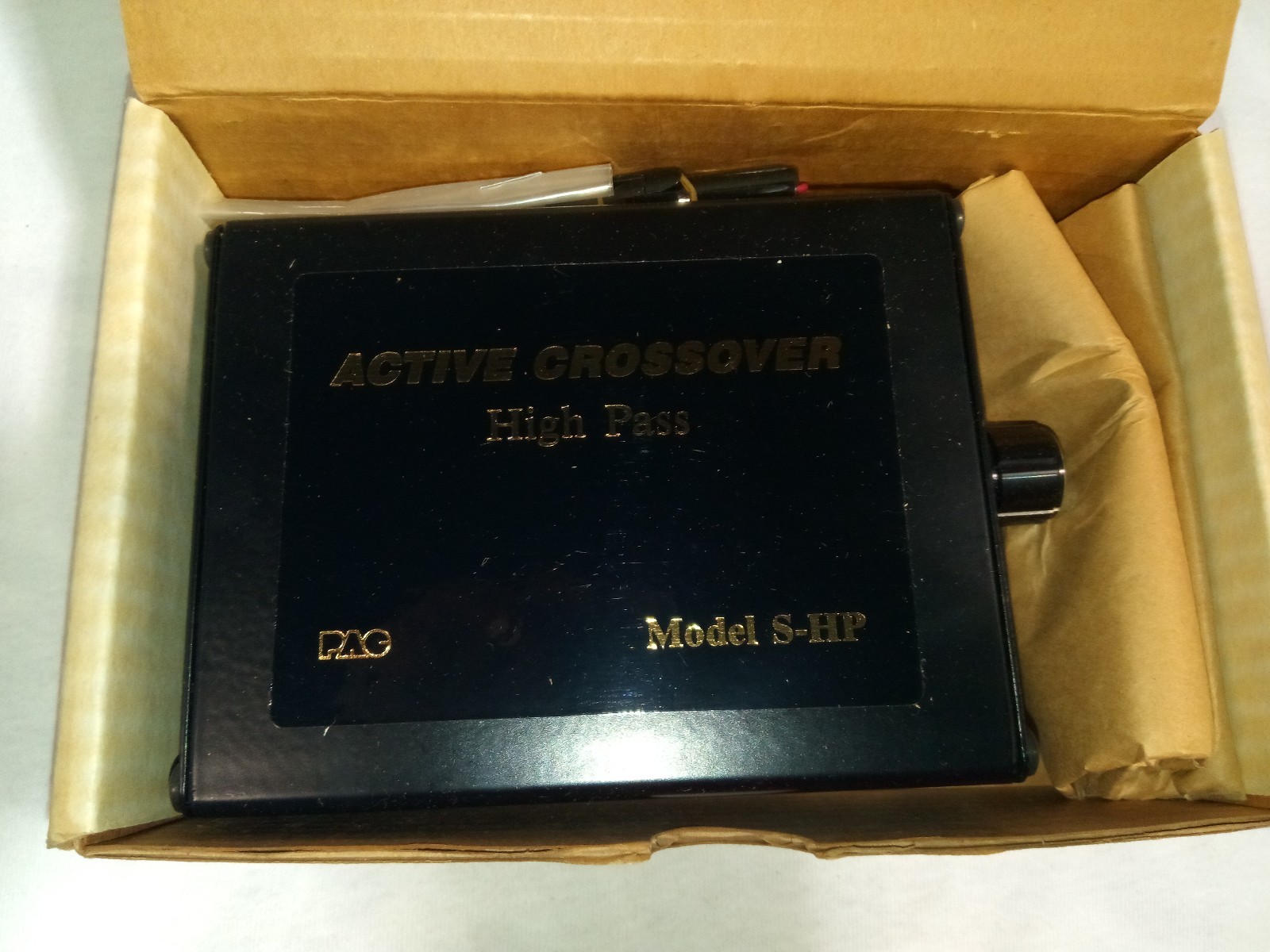 PAC | Electronic Crossover High Pass | Model S-HP! ADJUSTABLE! *200HZ* RARE!!!