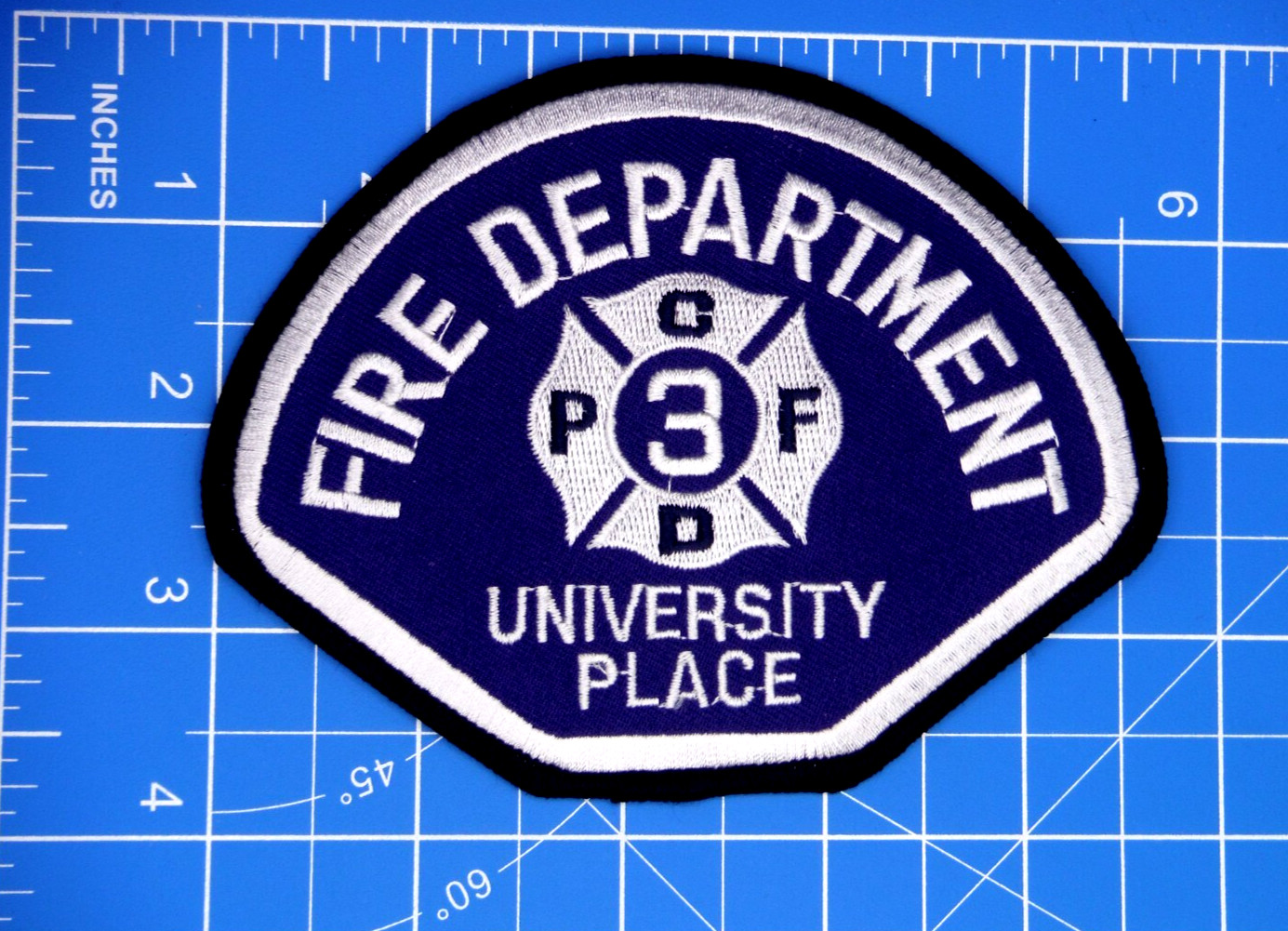 University Place Washington Fire Dept patch-bin A