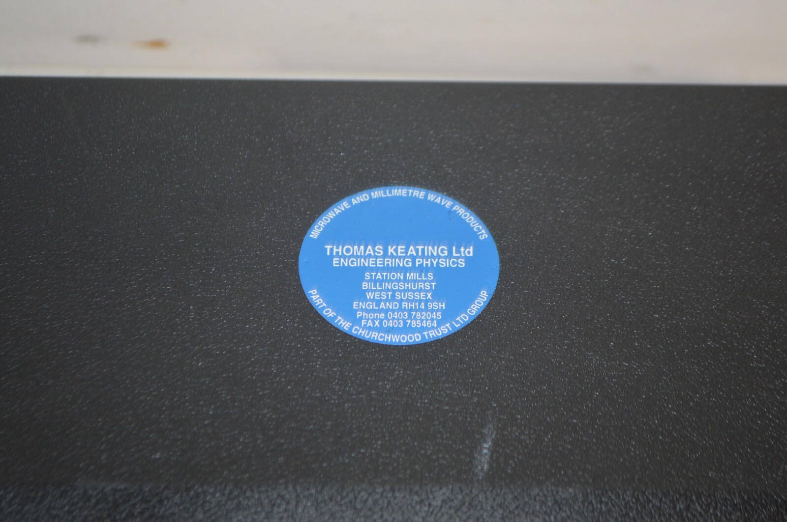 ^ Thomas Keating Ltd Power Meter Head #W6017