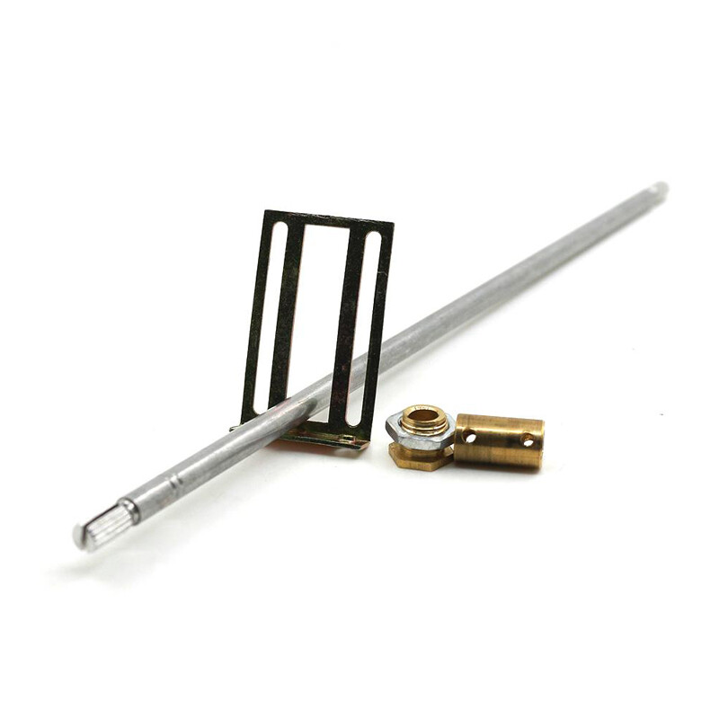 Copper 260mm Volume Potentiometer Extension Shaft Audio Connecting Long Rod