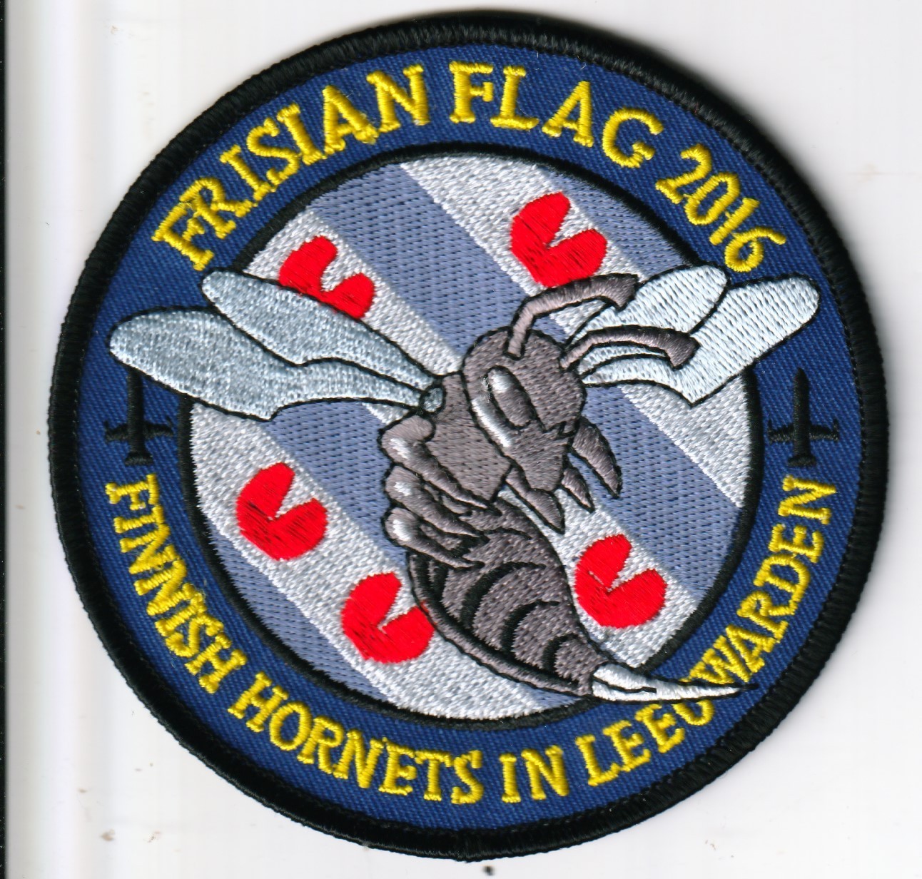 Finland Air Force Exercise Frisian Flag 2016 Finnish Hornets in Leewarden patch