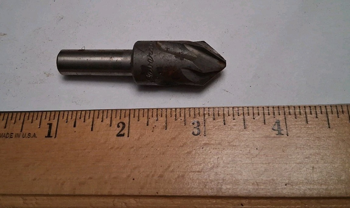 Severance HSS 6 Flute Chatterless Countersink 5/8" Dia. - 41 Degree