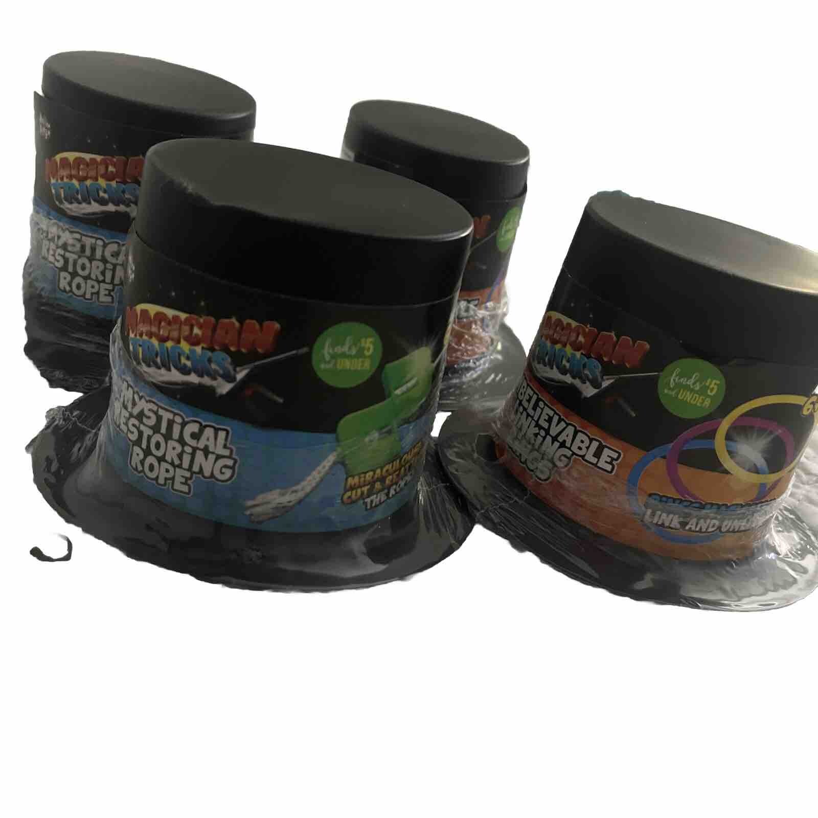 Anker Play Magician Magic Tricks Lot of 4- Rope Rings New Sealed