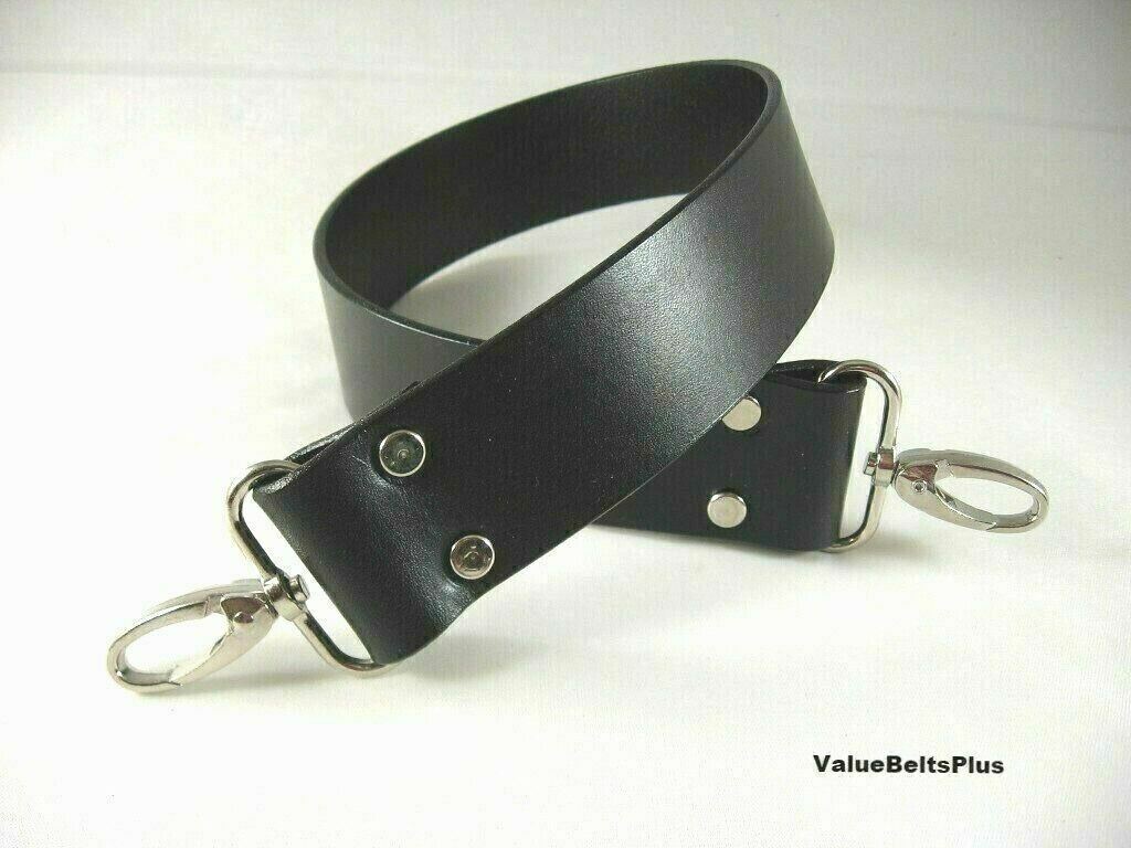 1.5 in. Cowhide Leather Cross body Purse Handbag Strap Extra Wide - 4 Colors