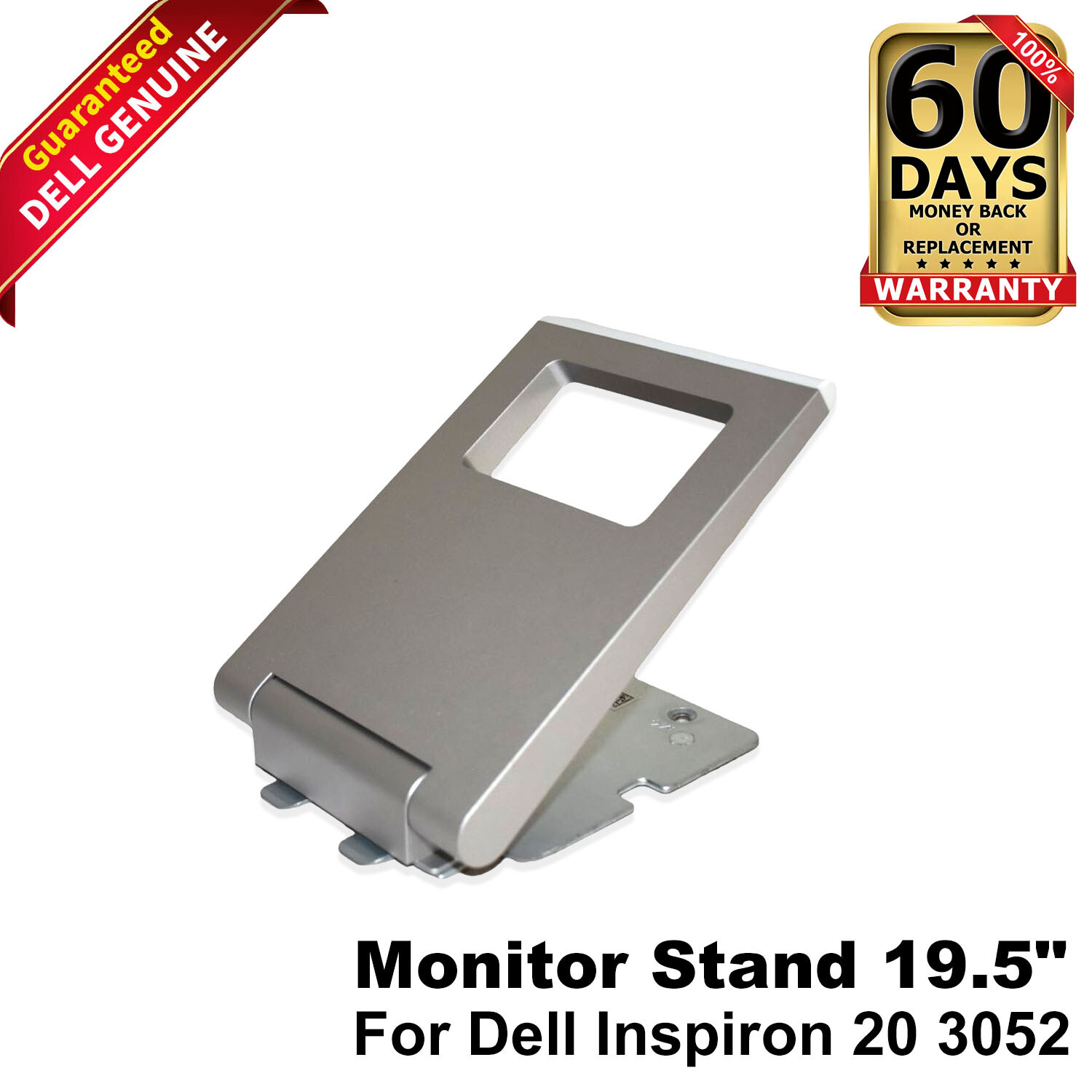 Dell Inspiron 20 3052 19.5" Monitor Stand Silver 05FN7 WPV8J KJMW7