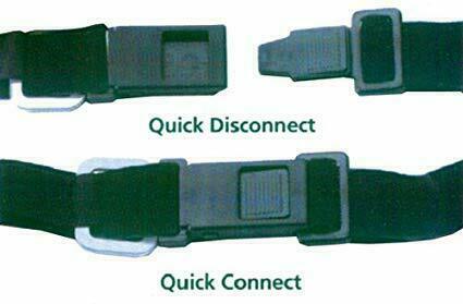 TWO FAST HOOK MOTORCYCLE HELMET CHIN STRAP QUICK RELEASE USA DOT