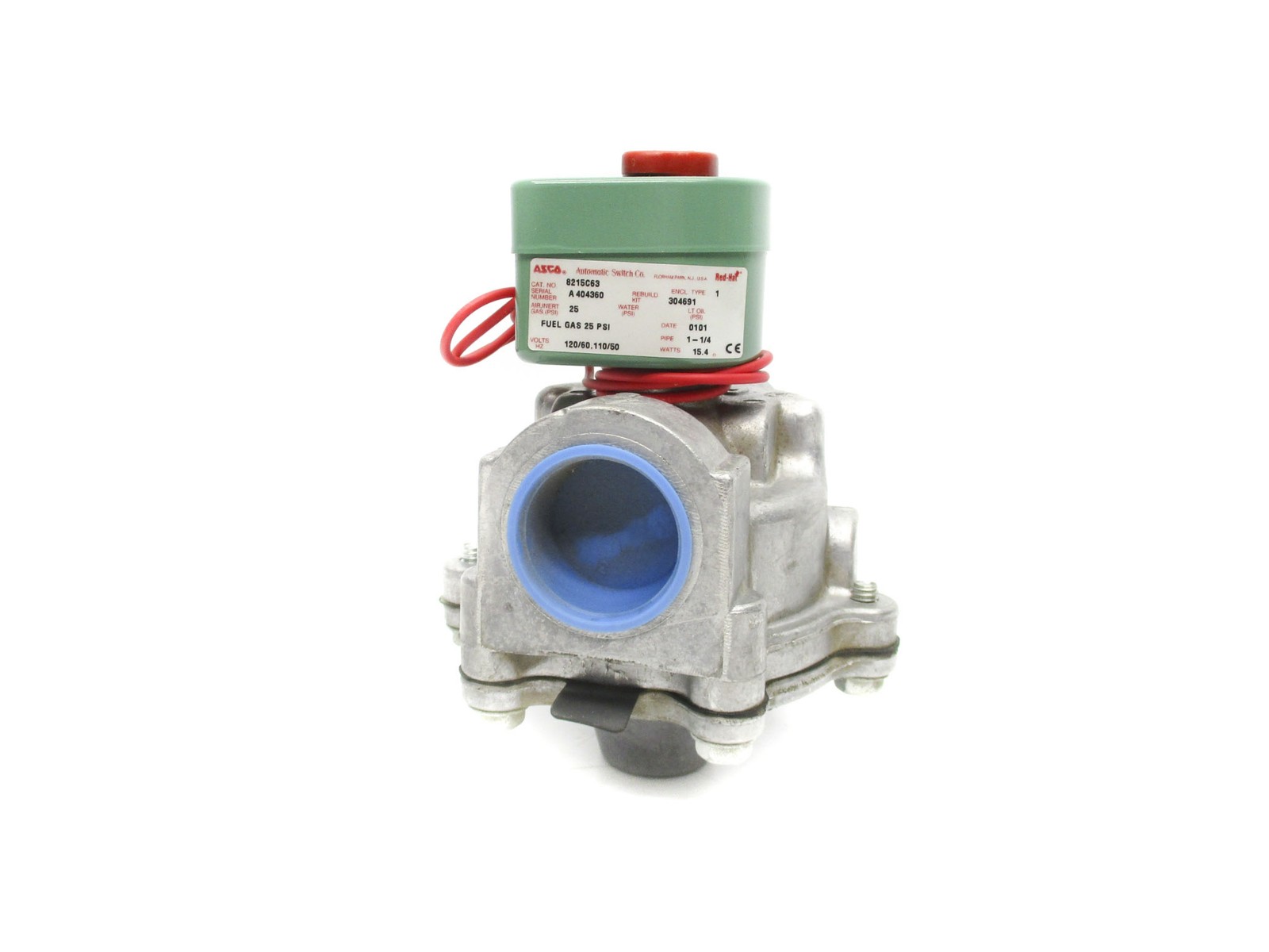 ASCO 8215C63 110/120V 25PSI 1-1/4" NSNP