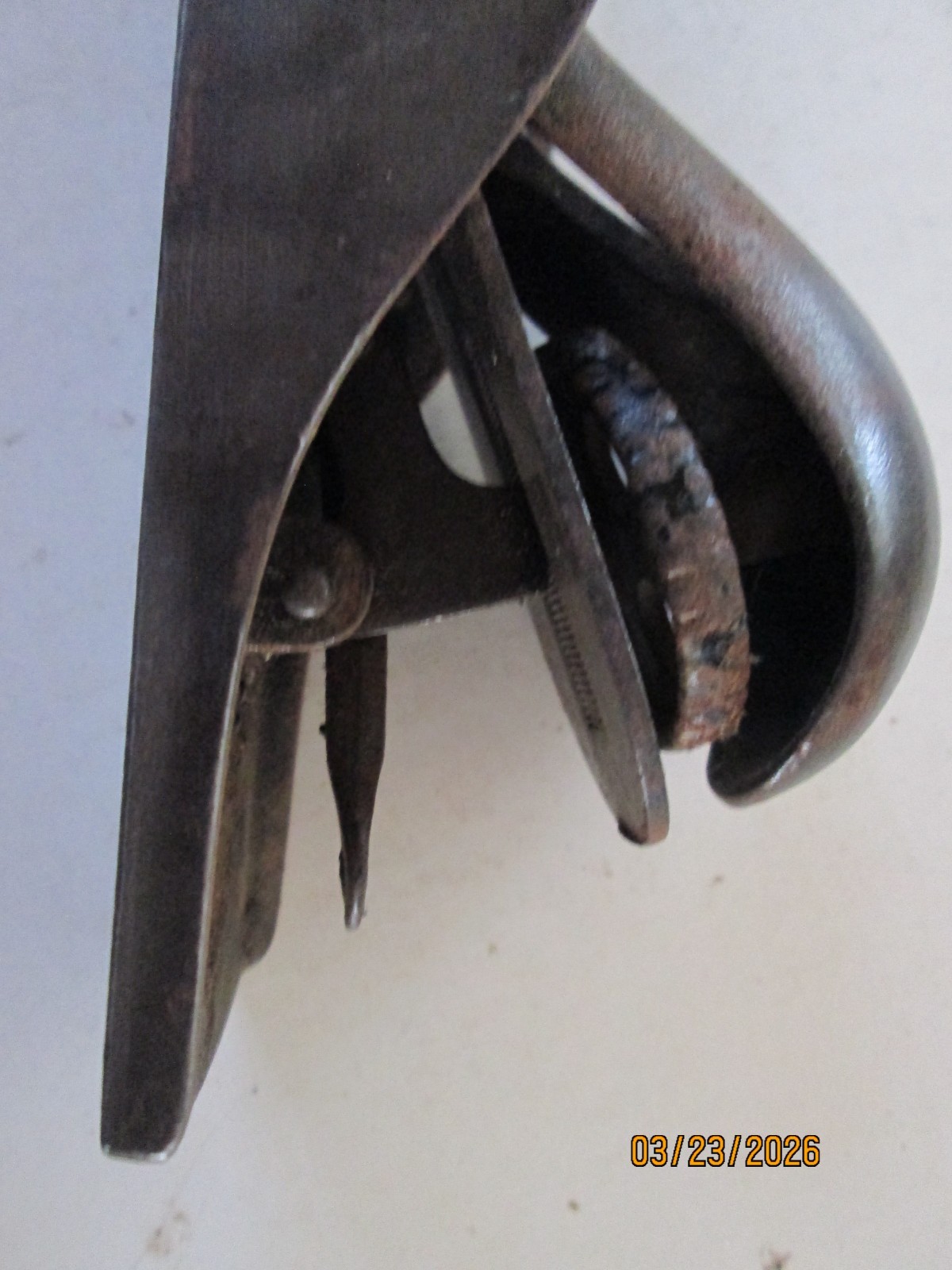 VINTAGE STANLEY NO. 120 WOOD PLANE.