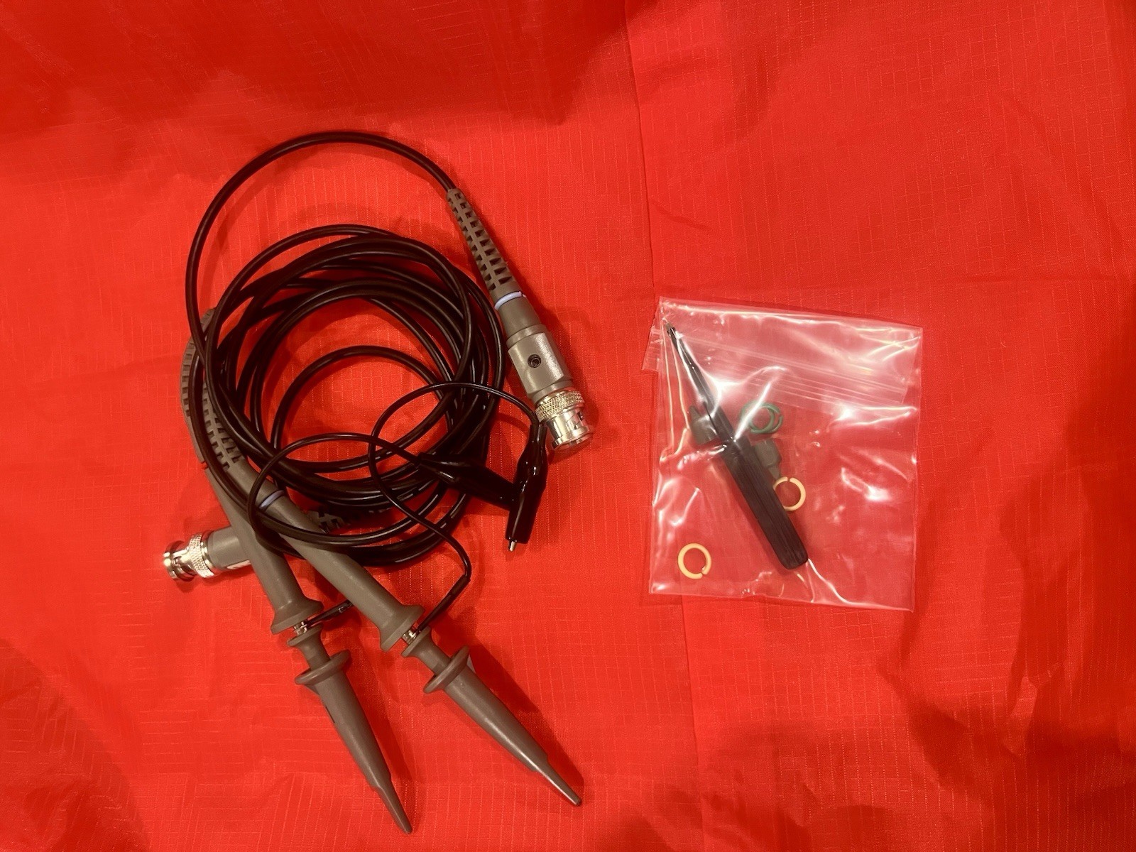 5 Package Lot-2x P6100 BNC Oscilloscope Probes, 1x 10x, 100MHz