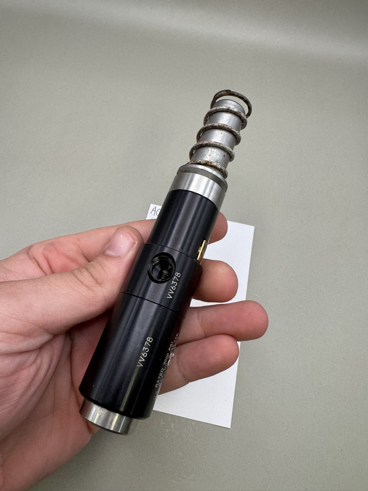 AGD Automag X Valve Level 10 Bolt Black
