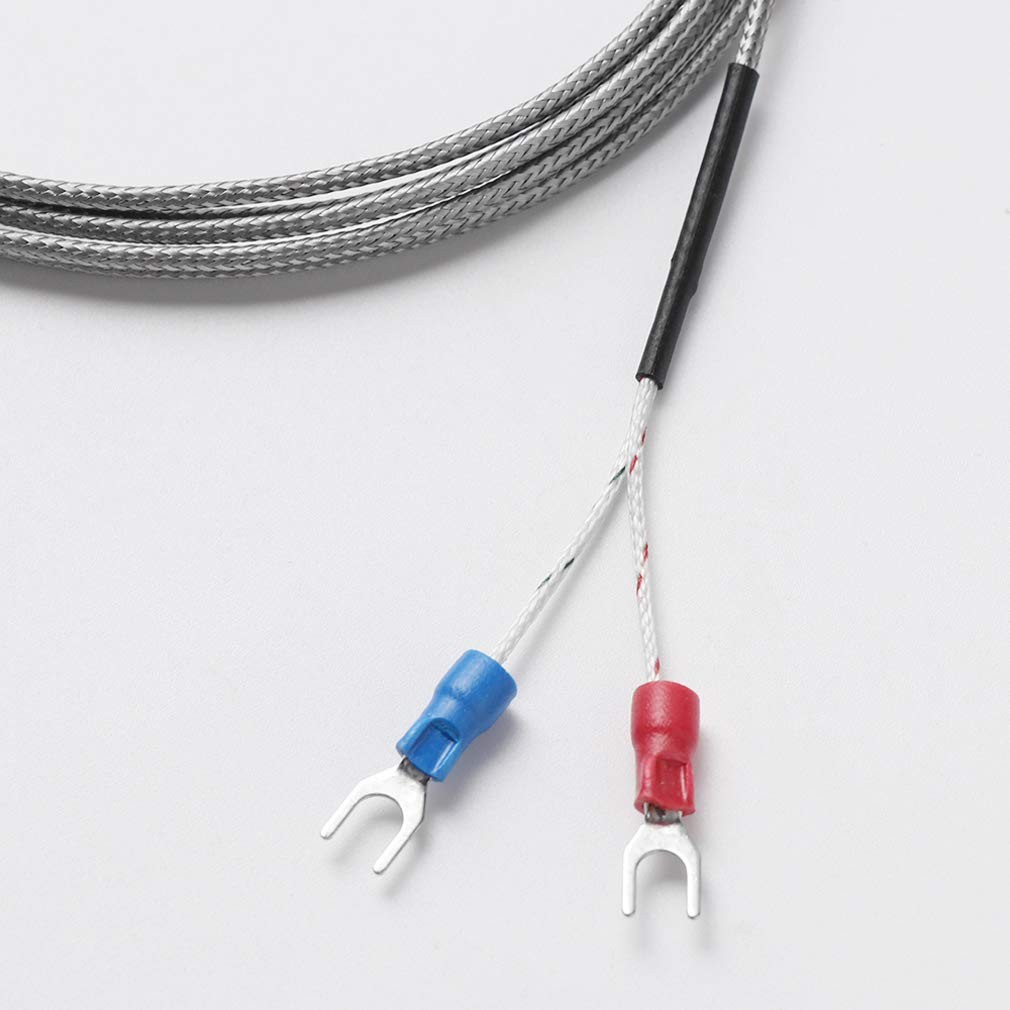 HiLetgo 5pcs K Type Temperature Sensor Probes M6 Screw...