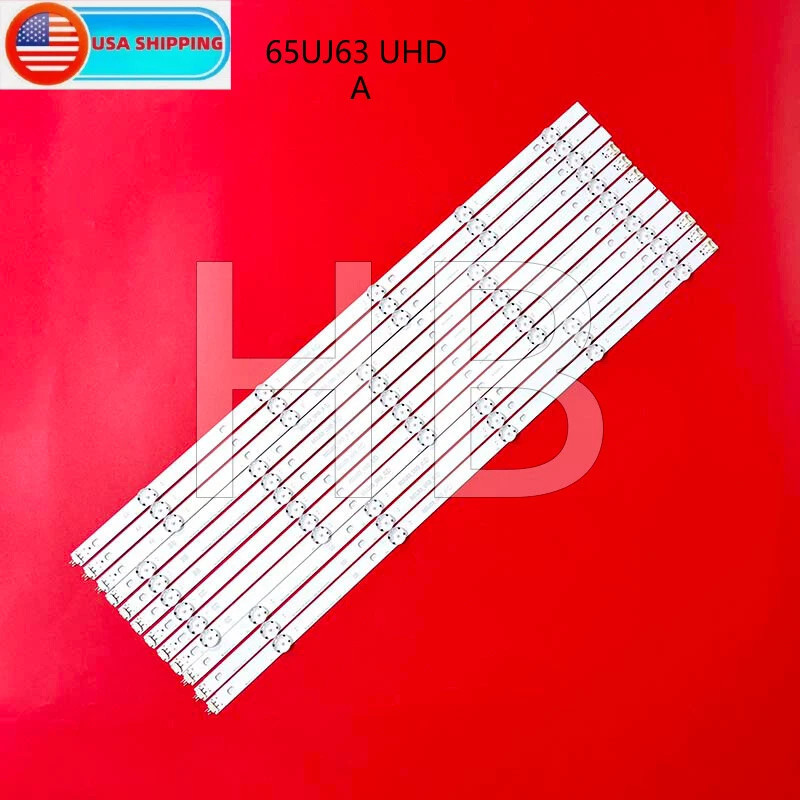 LED Backlight Bars For LG 65UJ6300-UA 65UJ634V-TD 65UK6100 SSC_65UJ63_A B C D