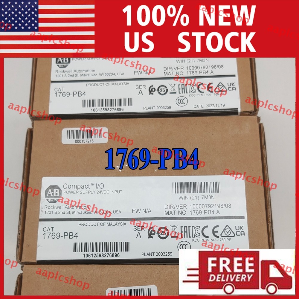 New Sealed NEW PLC 1769-PB4 SerA CompactLogix Power Supply