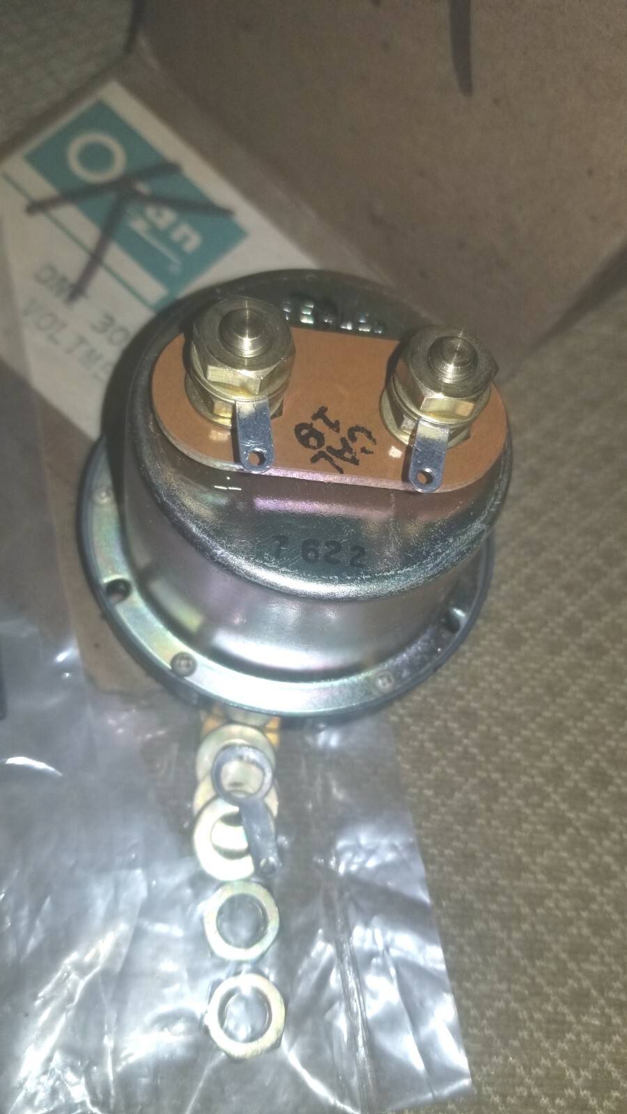2.5" 100-300 AC VOLTS PANEL METER 2-1/2" PHASTRON MODEL 627-918 ONAN 302-1071