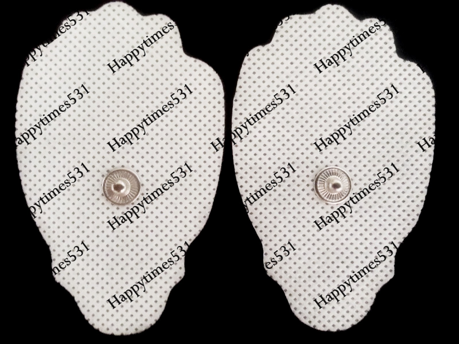 MASSAGER PADS (24) FOR DIGITAL MASSAGER, TENS, MICROCURRENT, IFC, NMES, ESTIM