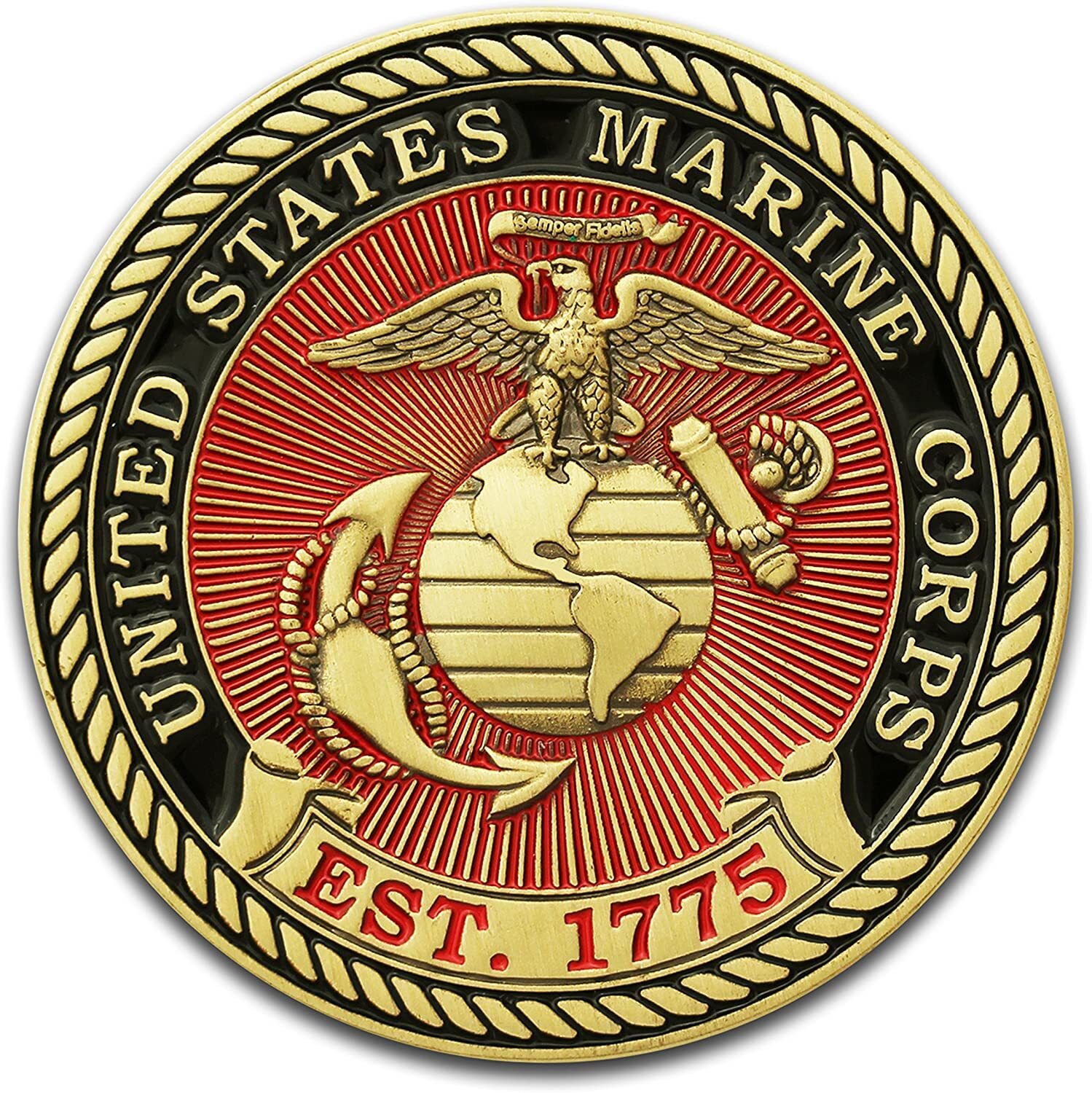United States Marine Corps Staff Sergeant E6 Coin
