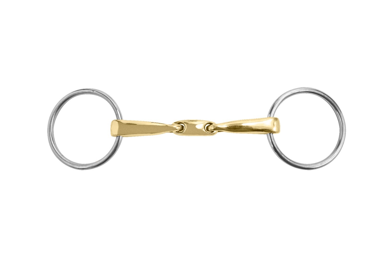 M. Toulouse Sanft Curved Mouth Loose Ring Bit w/ Lozenge 14/16/18mm Var. Sizes