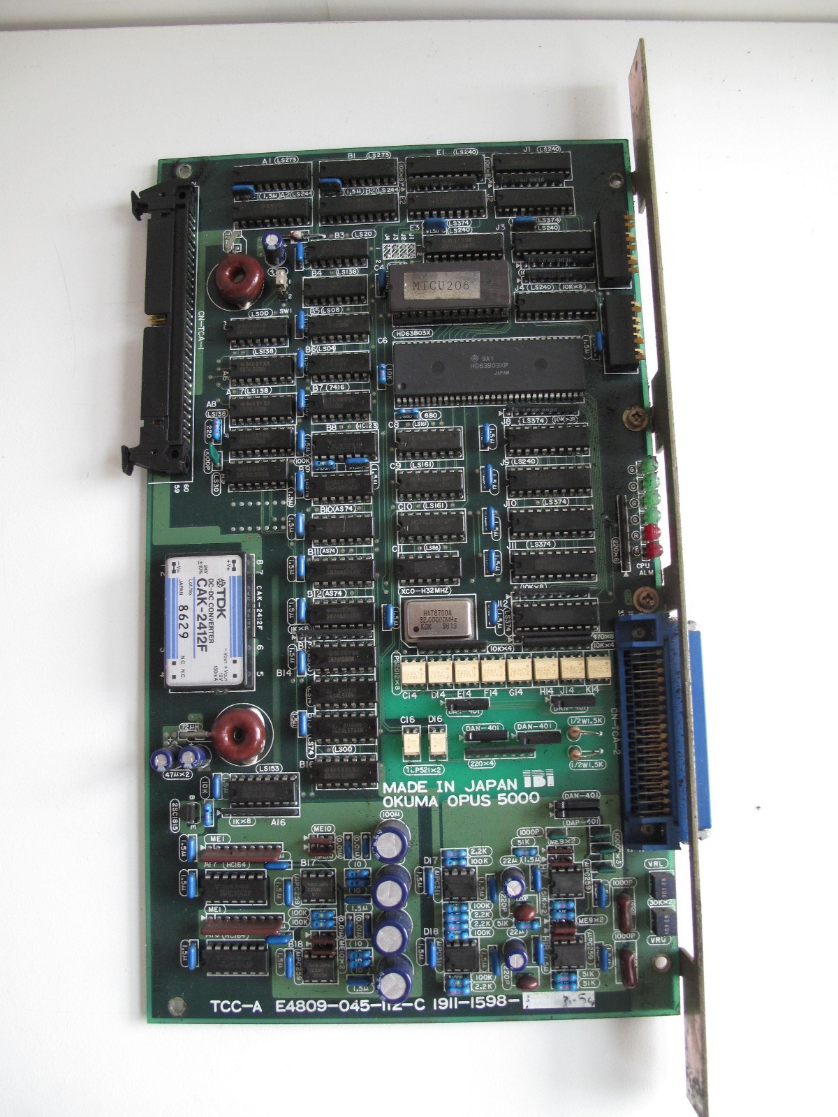 OKUMA OPUS 5000, OKUMA TCC-A E4809-045-112-C, OKUMA E4809-045-112-C BOARD