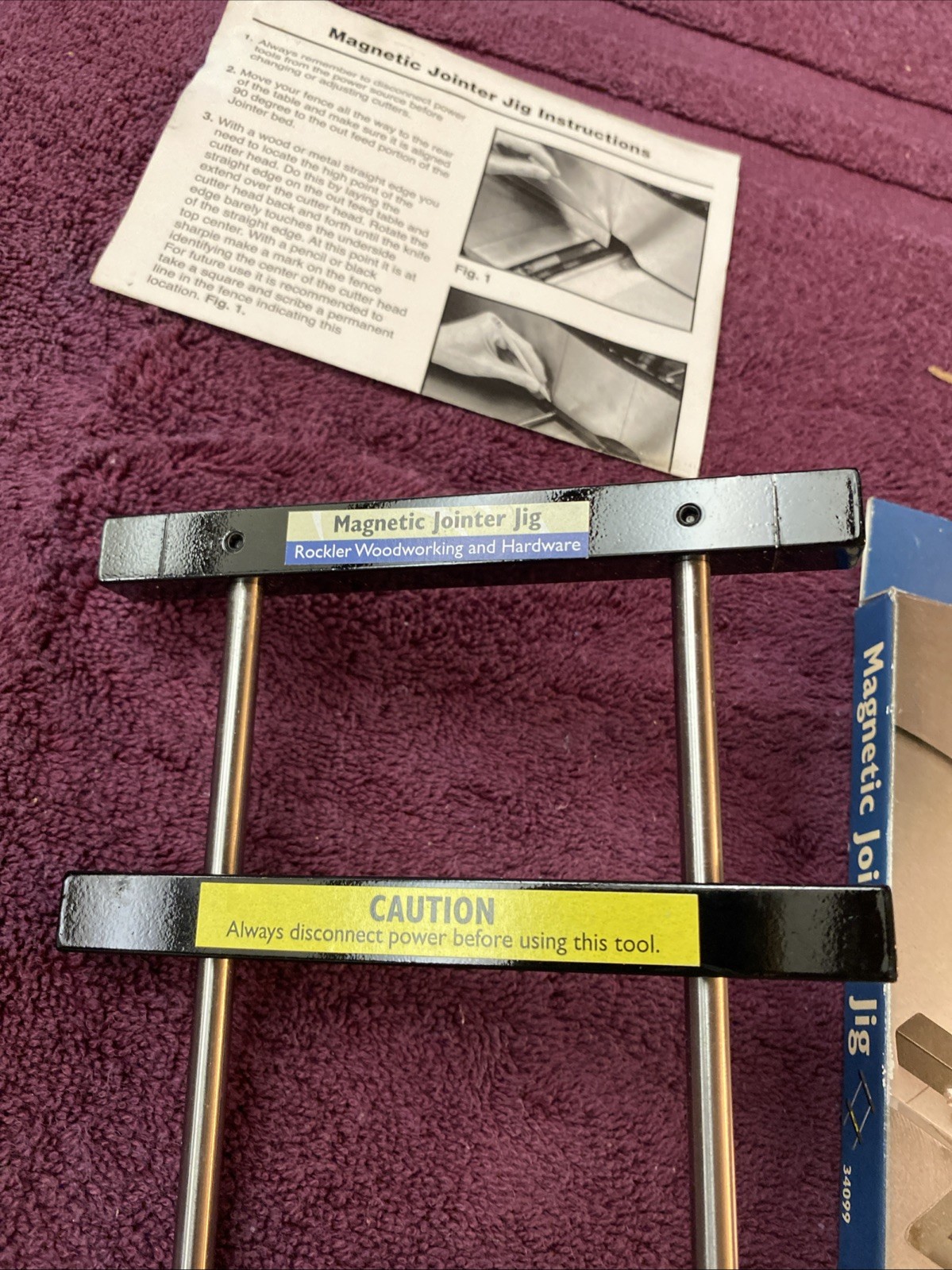Rockler Magnetic Jointer Jig