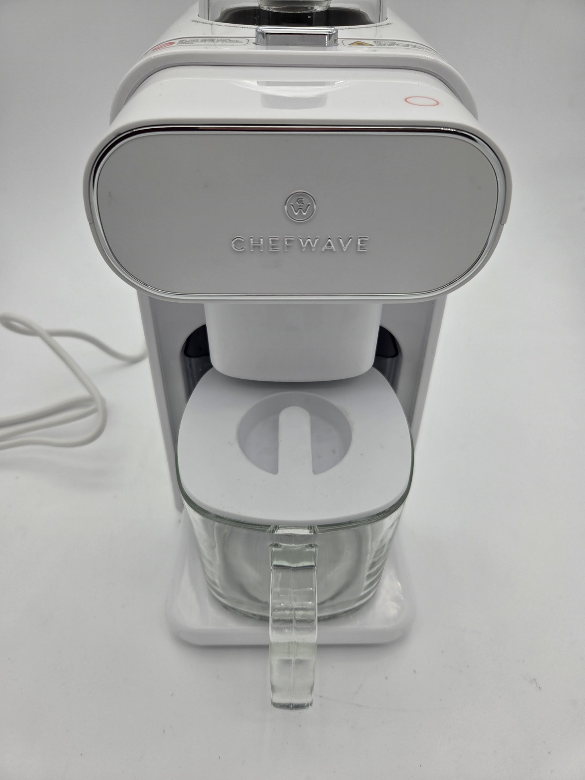 ChefWave Milkmade Non Dairy Milk Maker 6 Programs Auto Clean White Tested