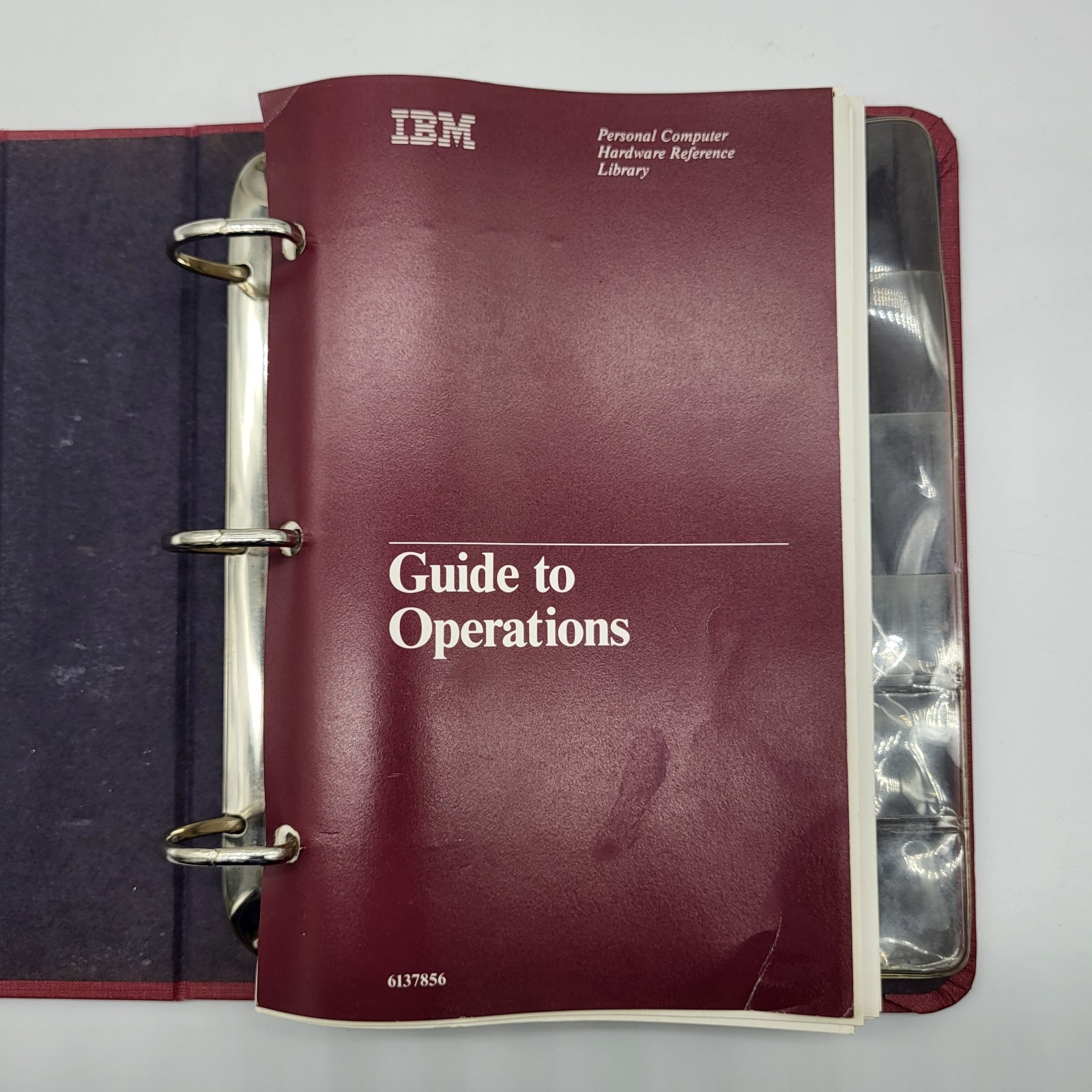 IBM Guide to Operations Personal Computer Hardware Reference Library 6322510