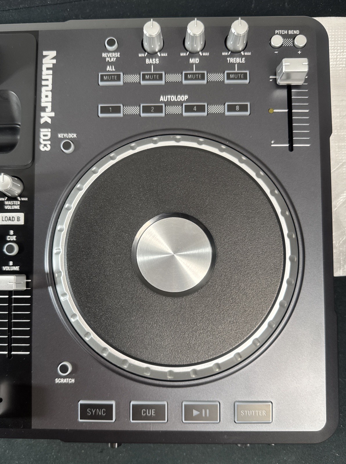 Numark iDJ3 Digital DJ Controller for PC and iPod - W/ Power Supply - Tested