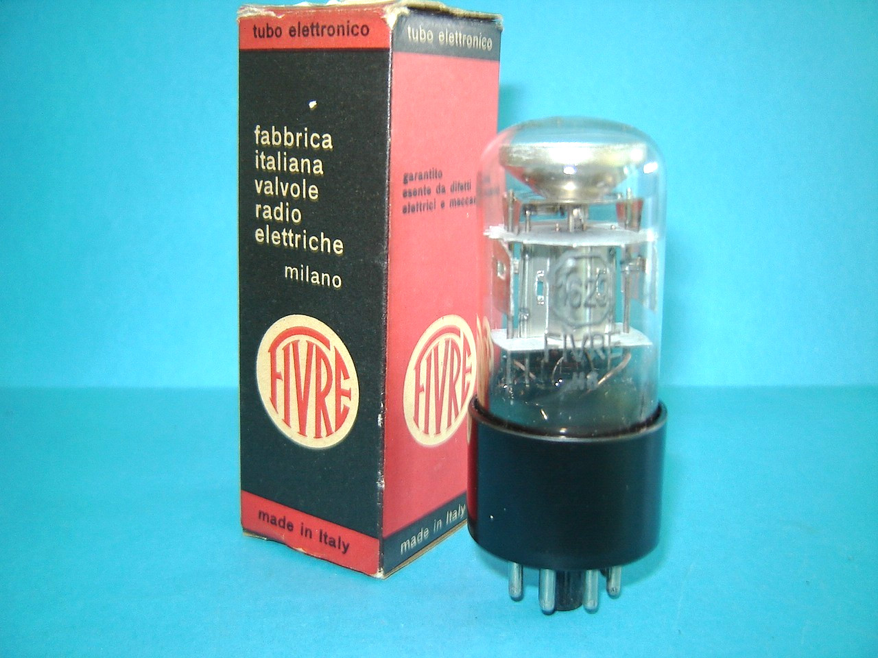 one Fivre valve type 1629 = VT138 magic eye new tested test NOS