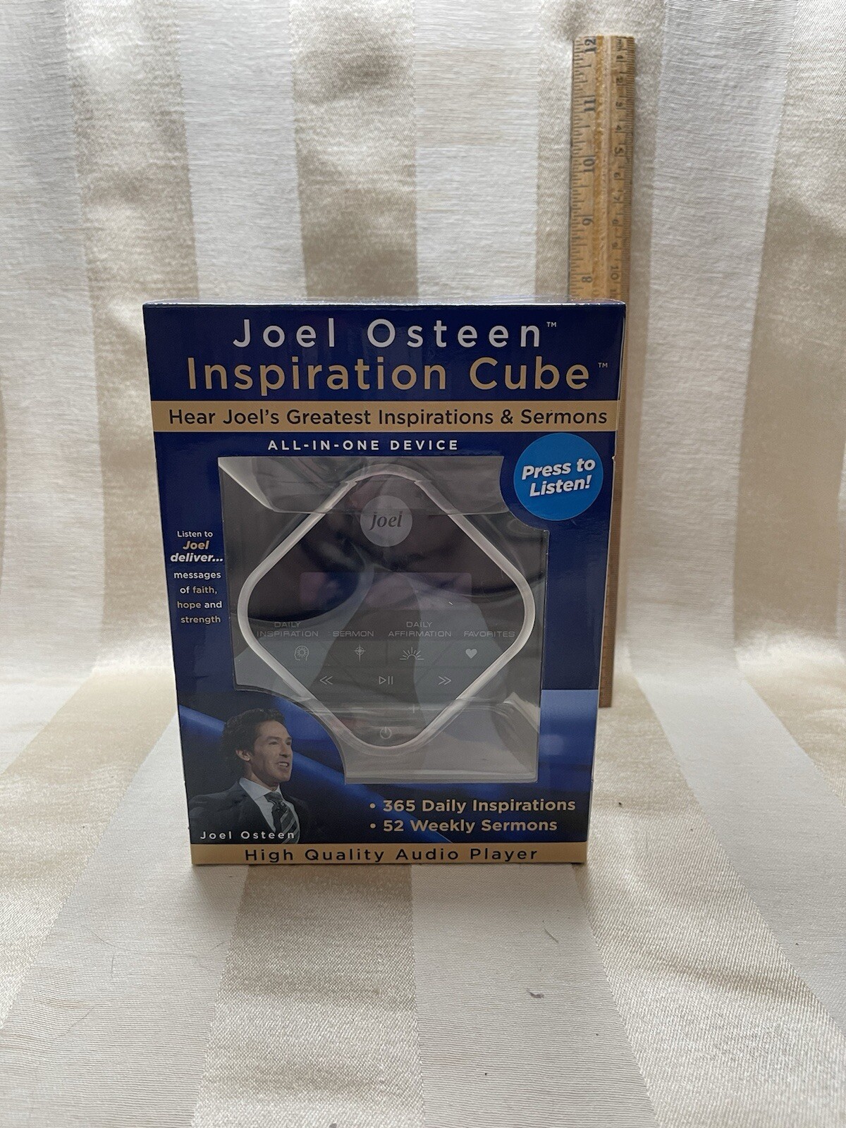 Joel Osteen Inspiration Audio Cube With Sermons & Affirmations