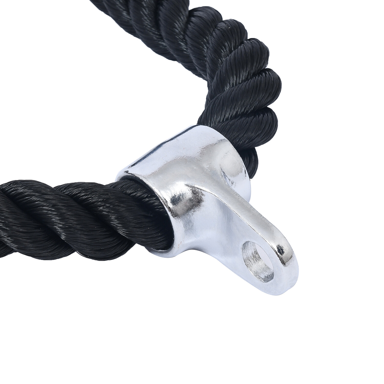 Tricep Rope Attachment Cable Machine Handle Fitness Pulldown Triceps Pushdown