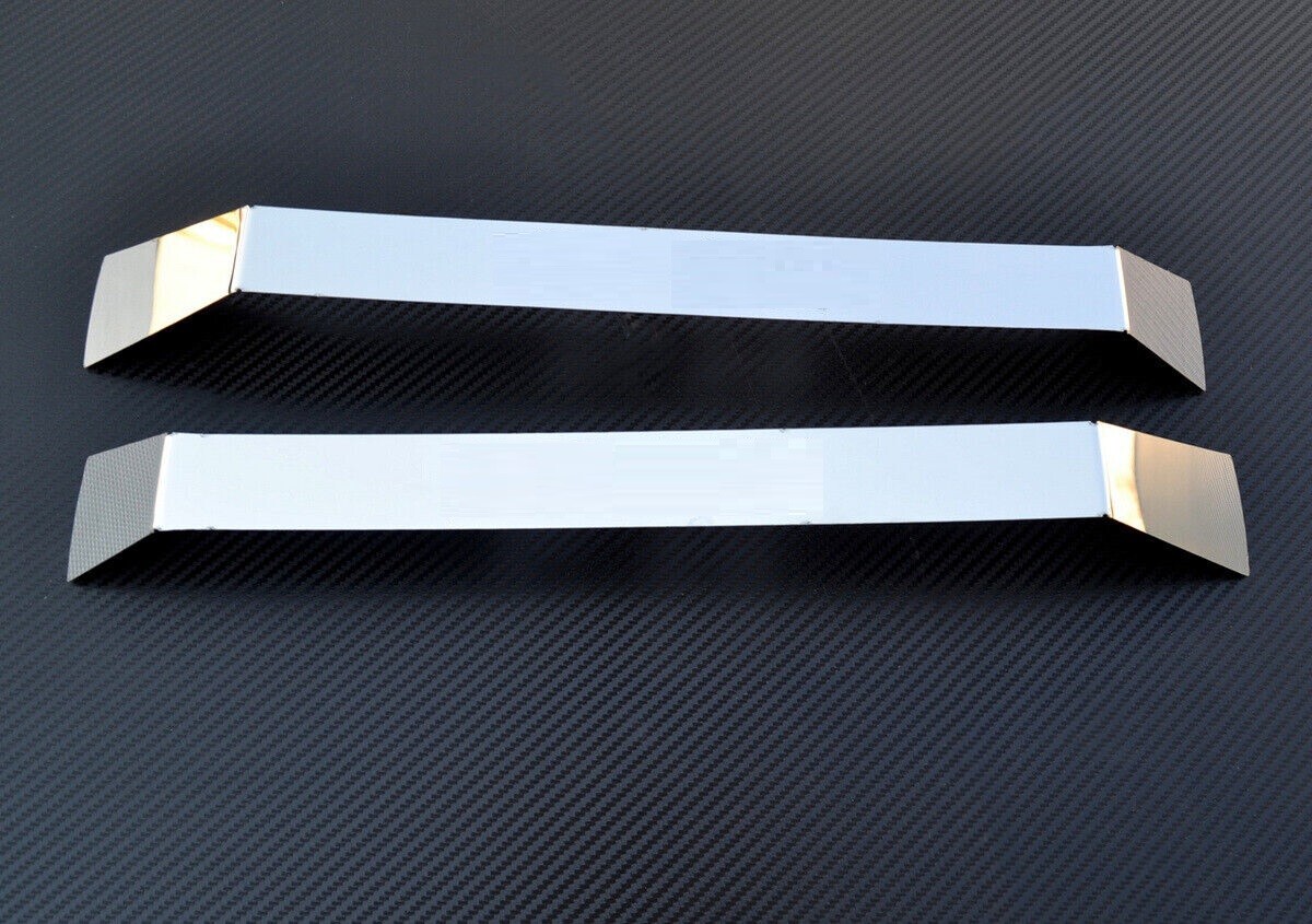 2 x Front Grill Top Handle Covers for VOLVO FH4 trucks 2013 - 20 Stainless Steel