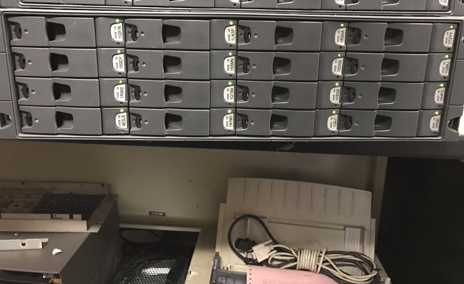 LEITCH 16X 300GB 10K RPM RAID ARRAY FIBER FC NXS3016C RACKMOUNT RS-1600-FC