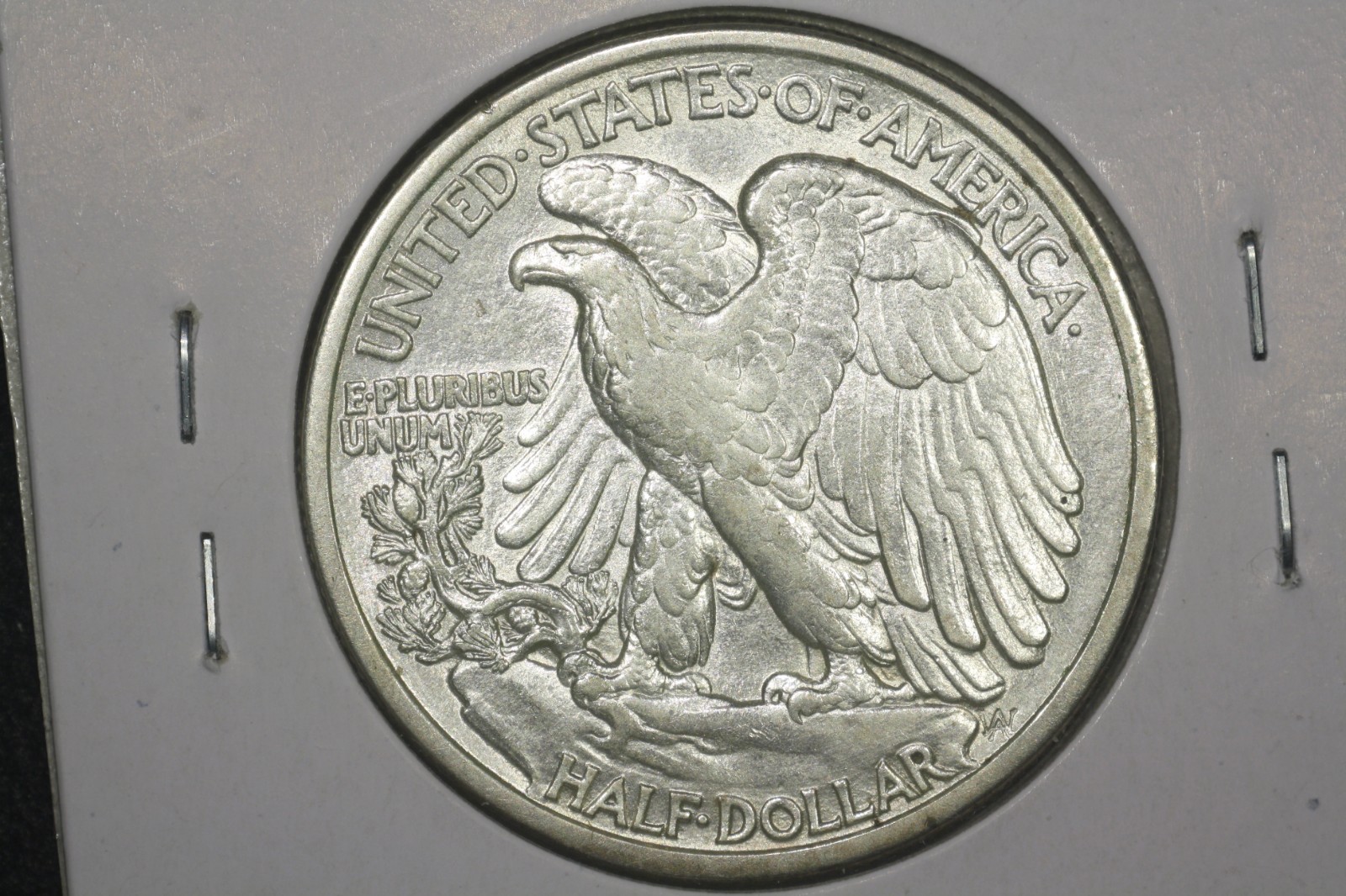 1916-D Key Date Walking Liberty Half, AU+