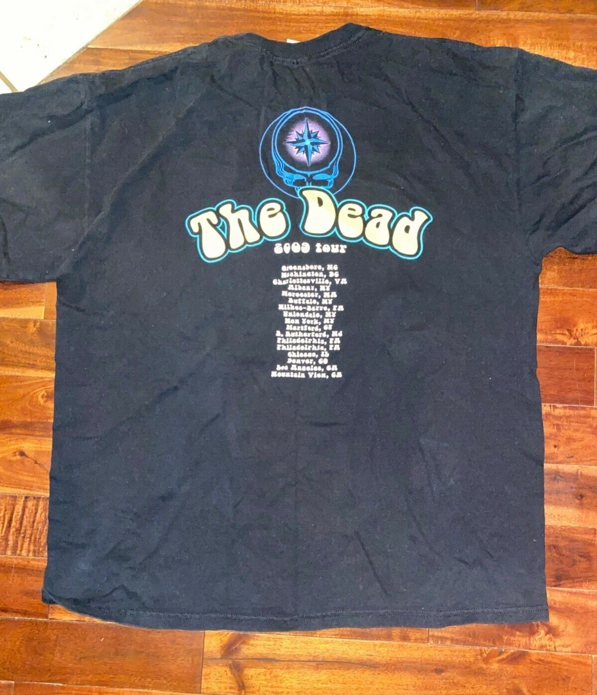 GRATEFUL DEAD The Dead 2009 Tour T-Shirt